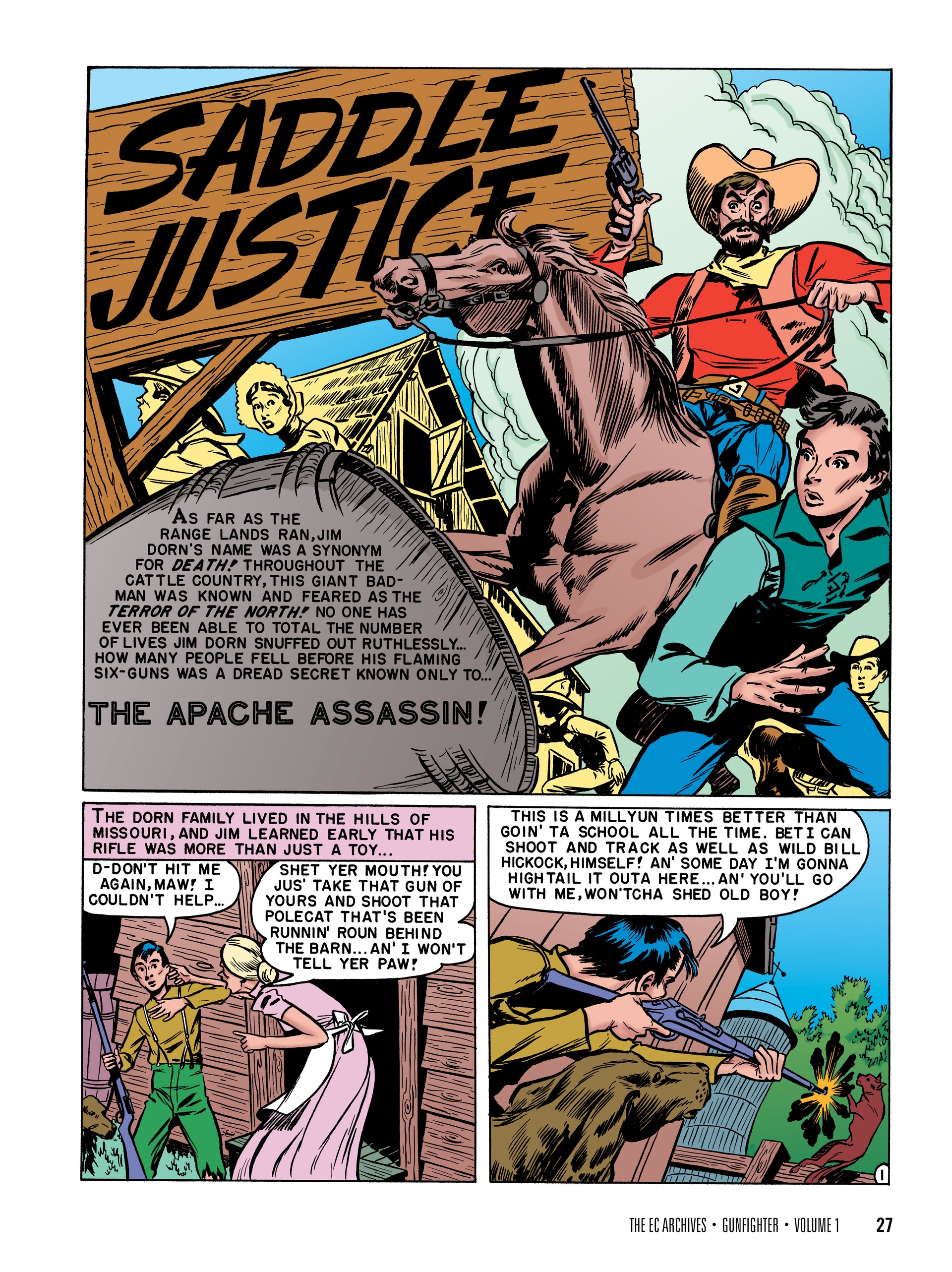 Read online The EC Archives: Gunfighter comic -  Issue # TPB (Part 1) - 30