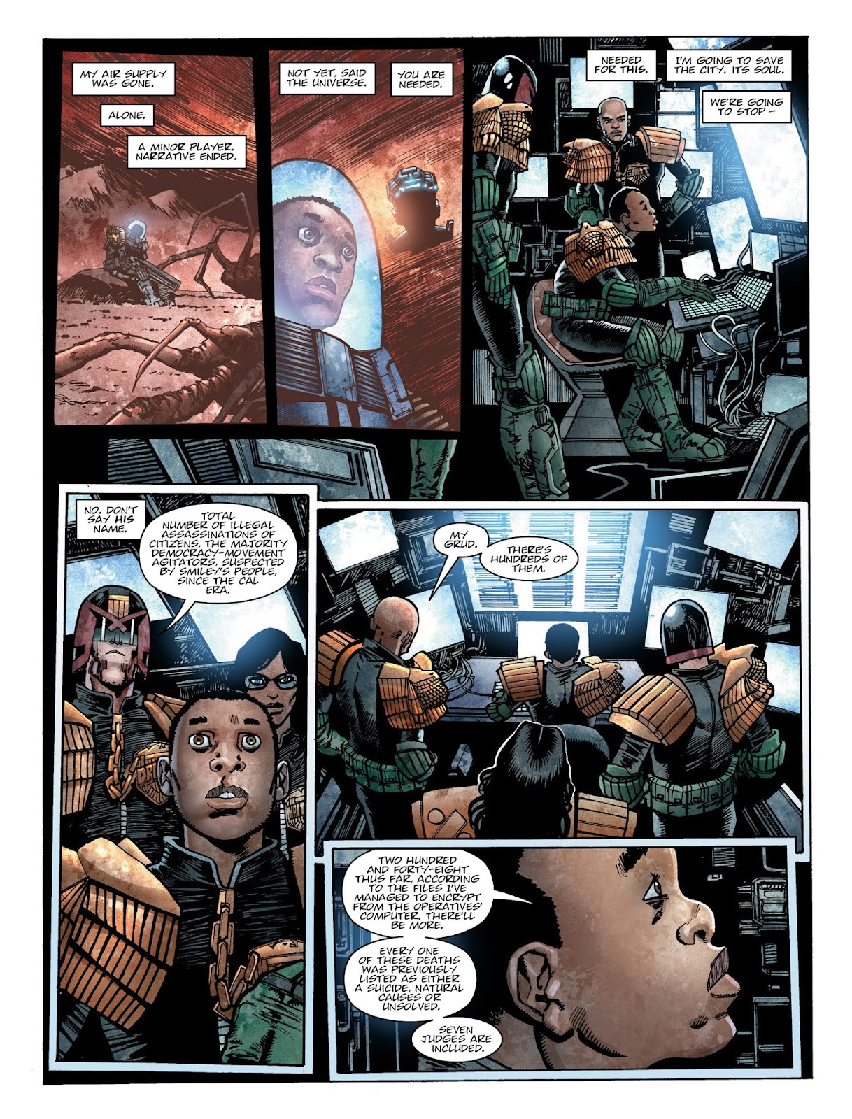 2000 AD issue 2105 - Page 5