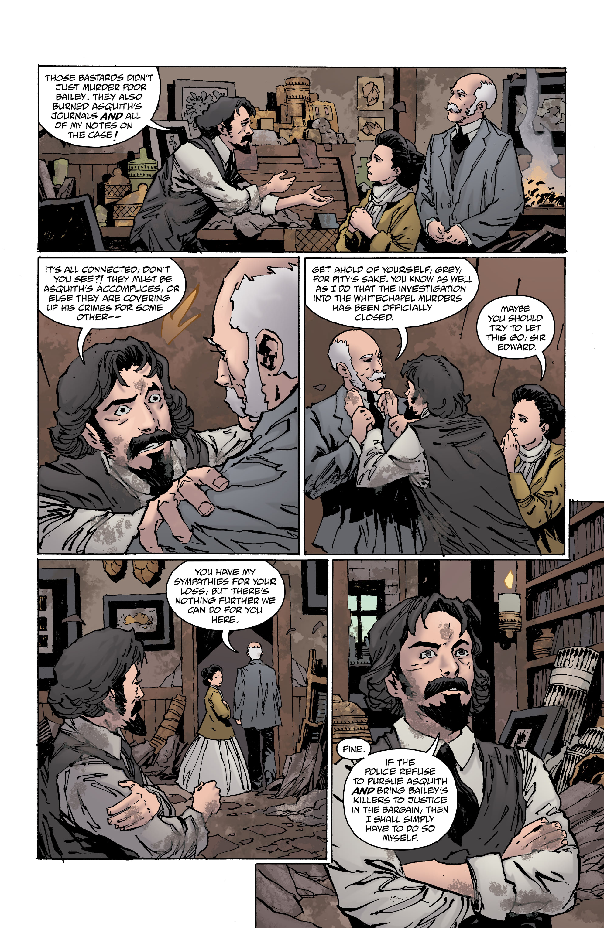 Read online Witchfinder: The Reign of Darkness comic -  Issue #4 - 5