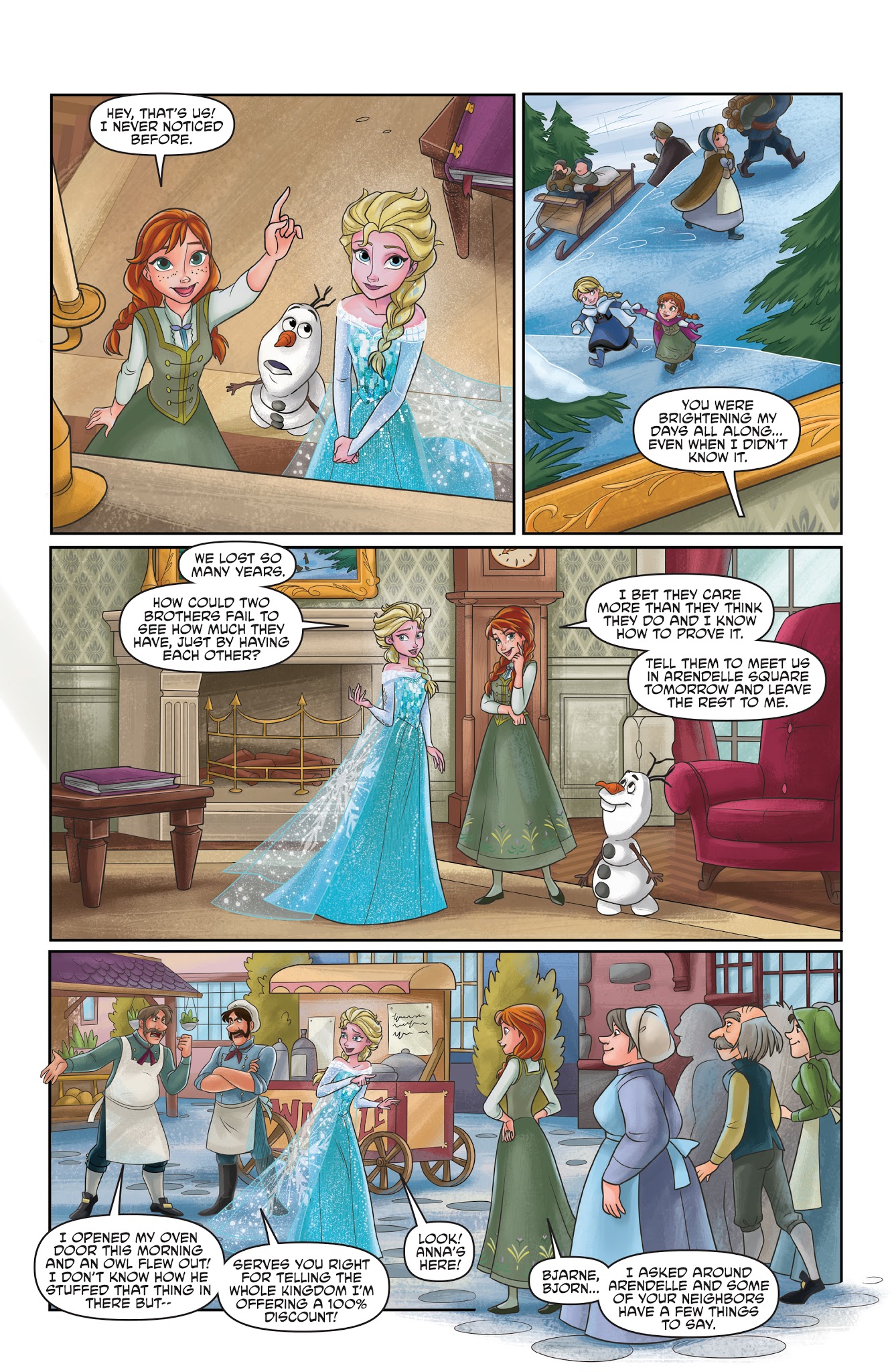 Read online Disney Frozen comic -  Issue #2 - 8