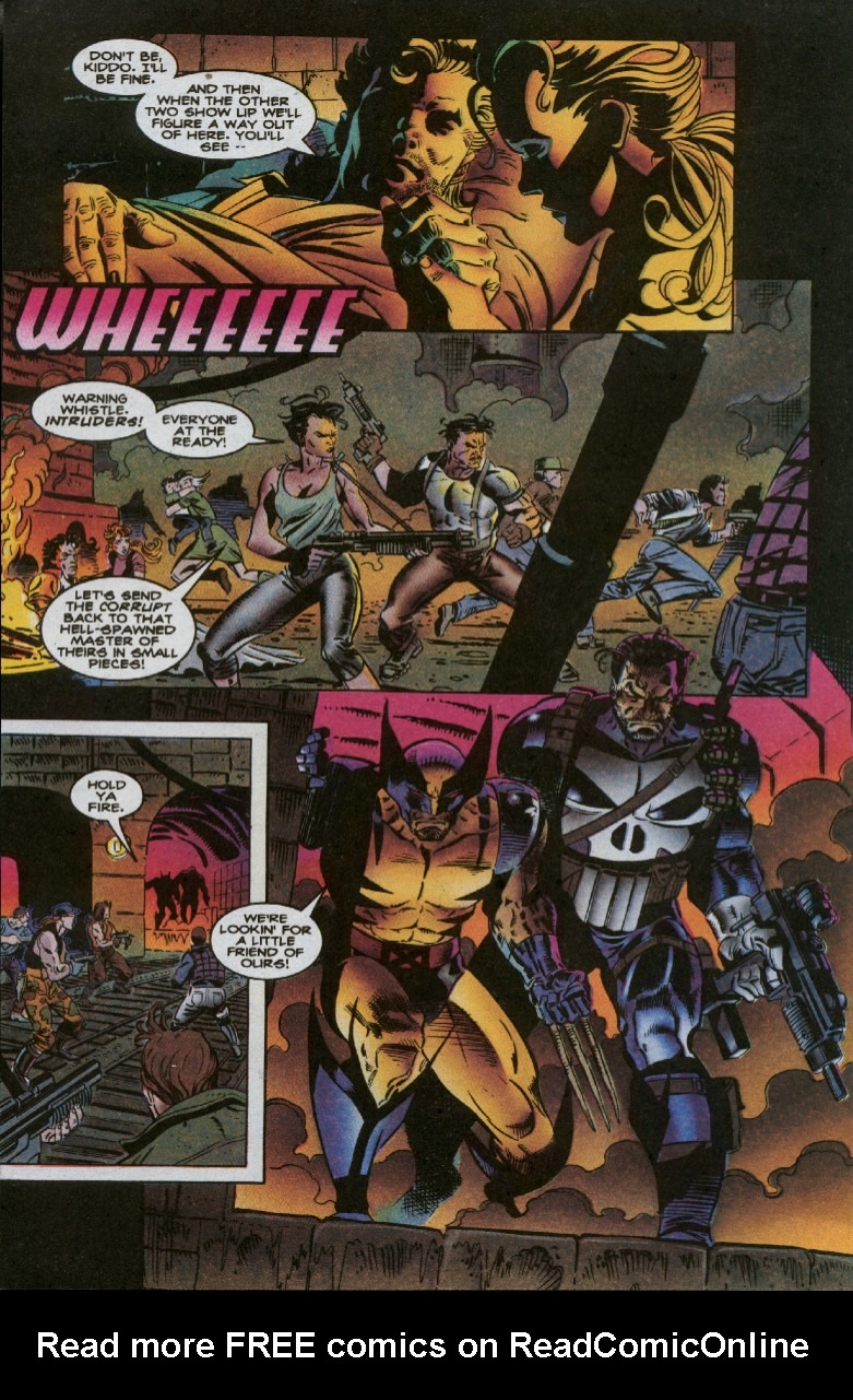 Read online Ghost Rider; Wolverine; Punisher: The Dark Design comic -  Issue # Full - 17