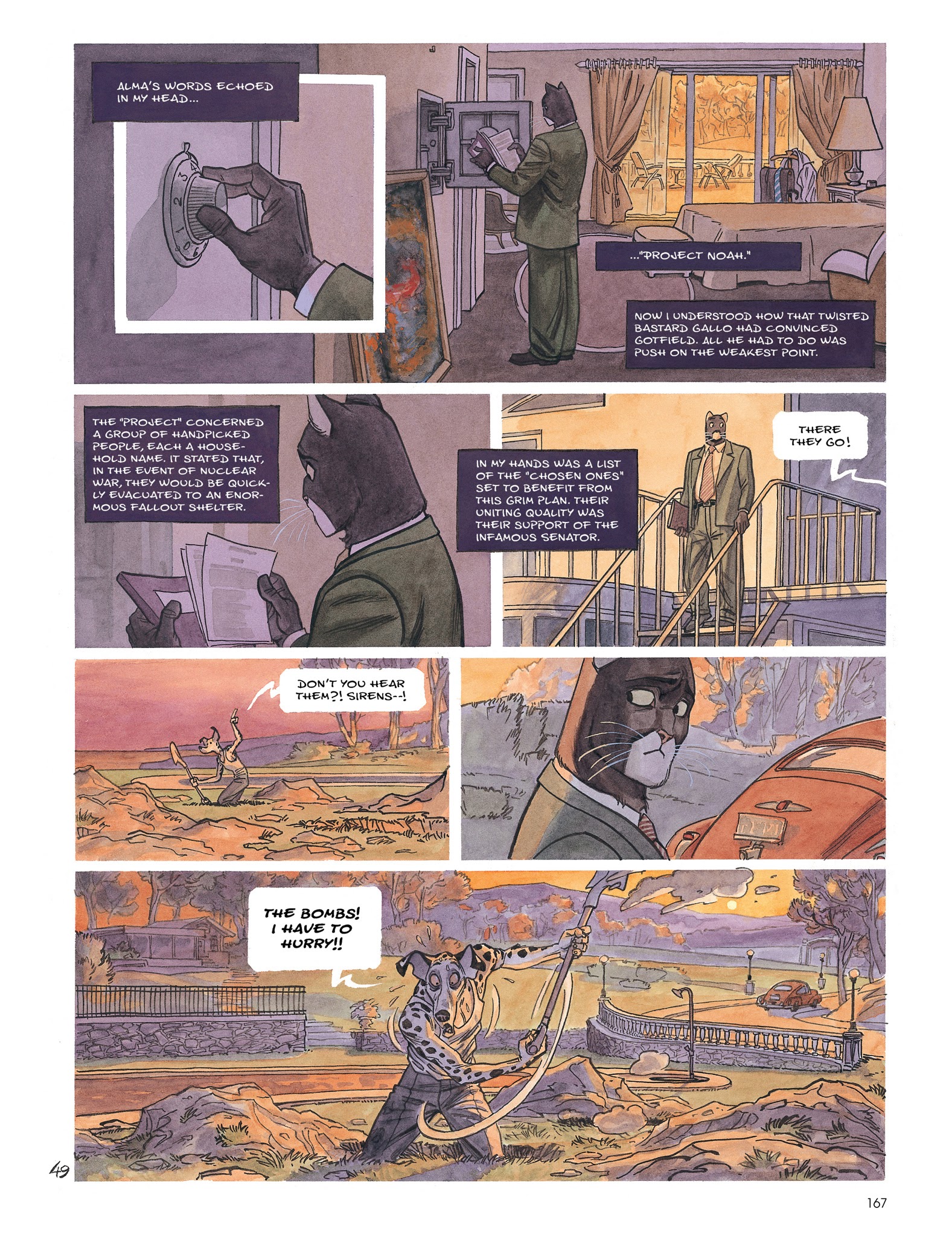 Read online Blacksad: The Collected Stories comic -  Issue # TPB (Part 2) - 69