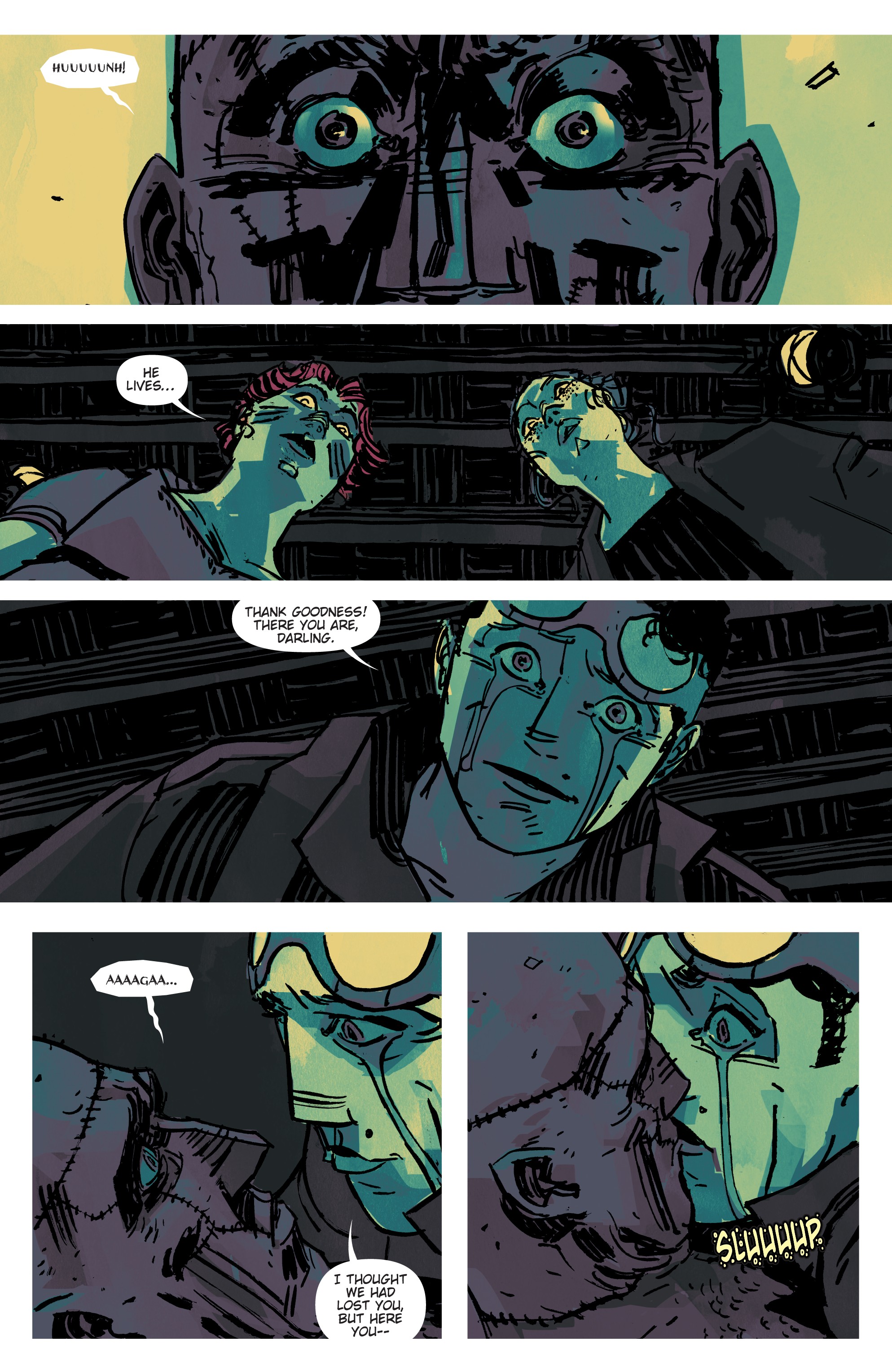 Read online Mary Shelley Monster Hunter comic -  Issue #3 - 12