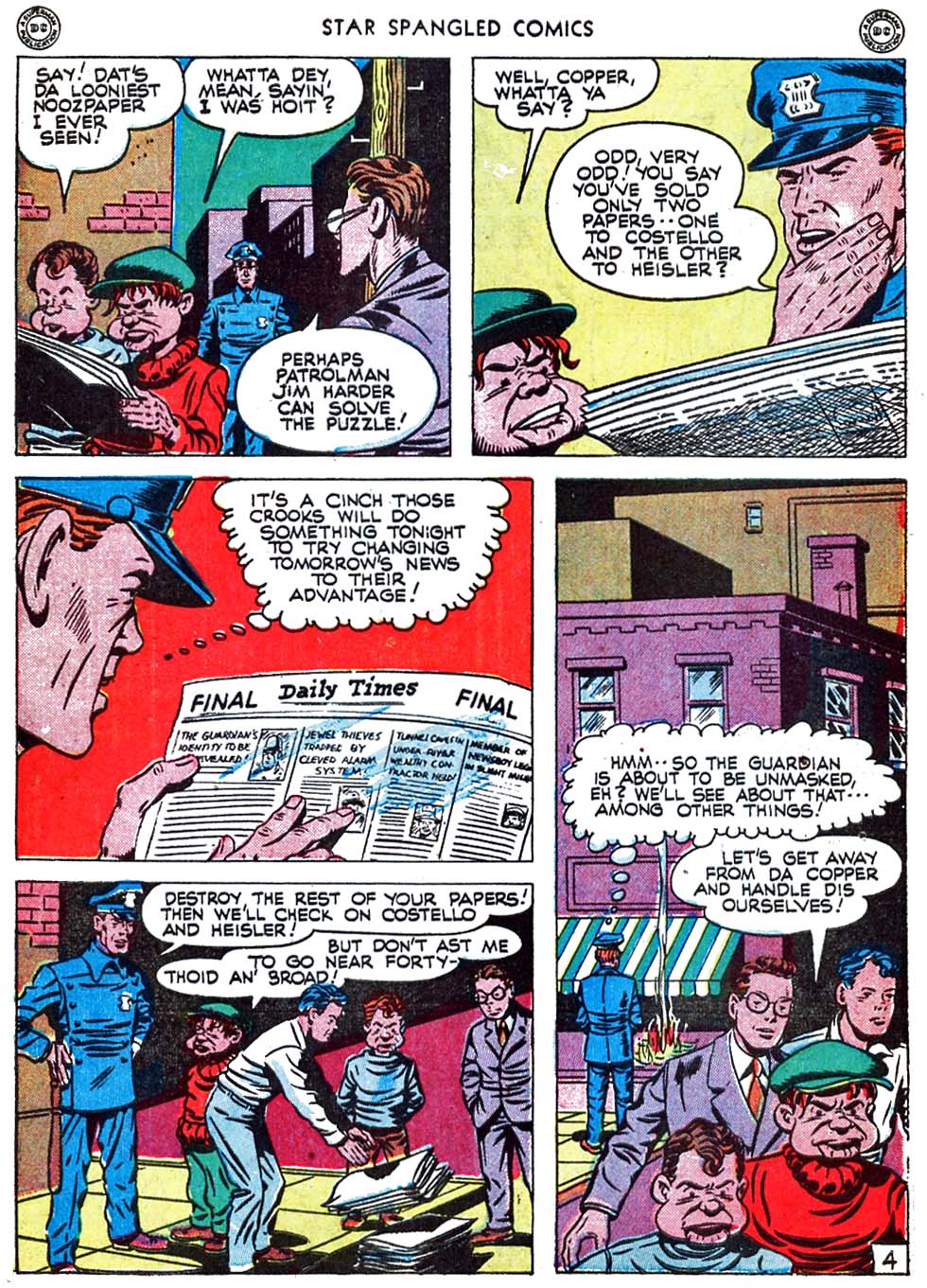 Read online Star Spangled Comics comic -  Issue #62 - 6