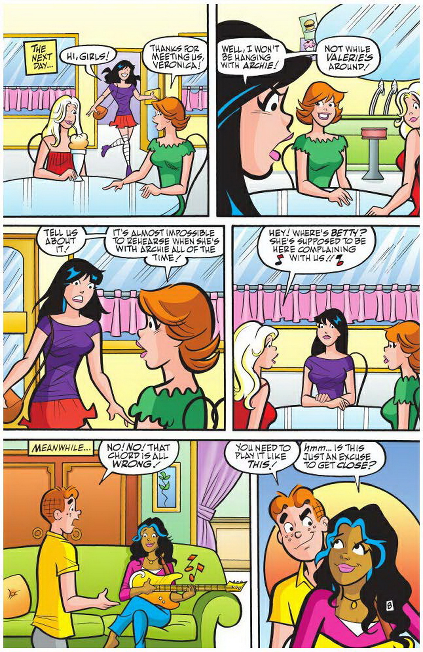 Read online Archie: A Rock 'n' Roll Romance comic -  Issue #Archie: A Rock 'n' Roll Romance Full - 14