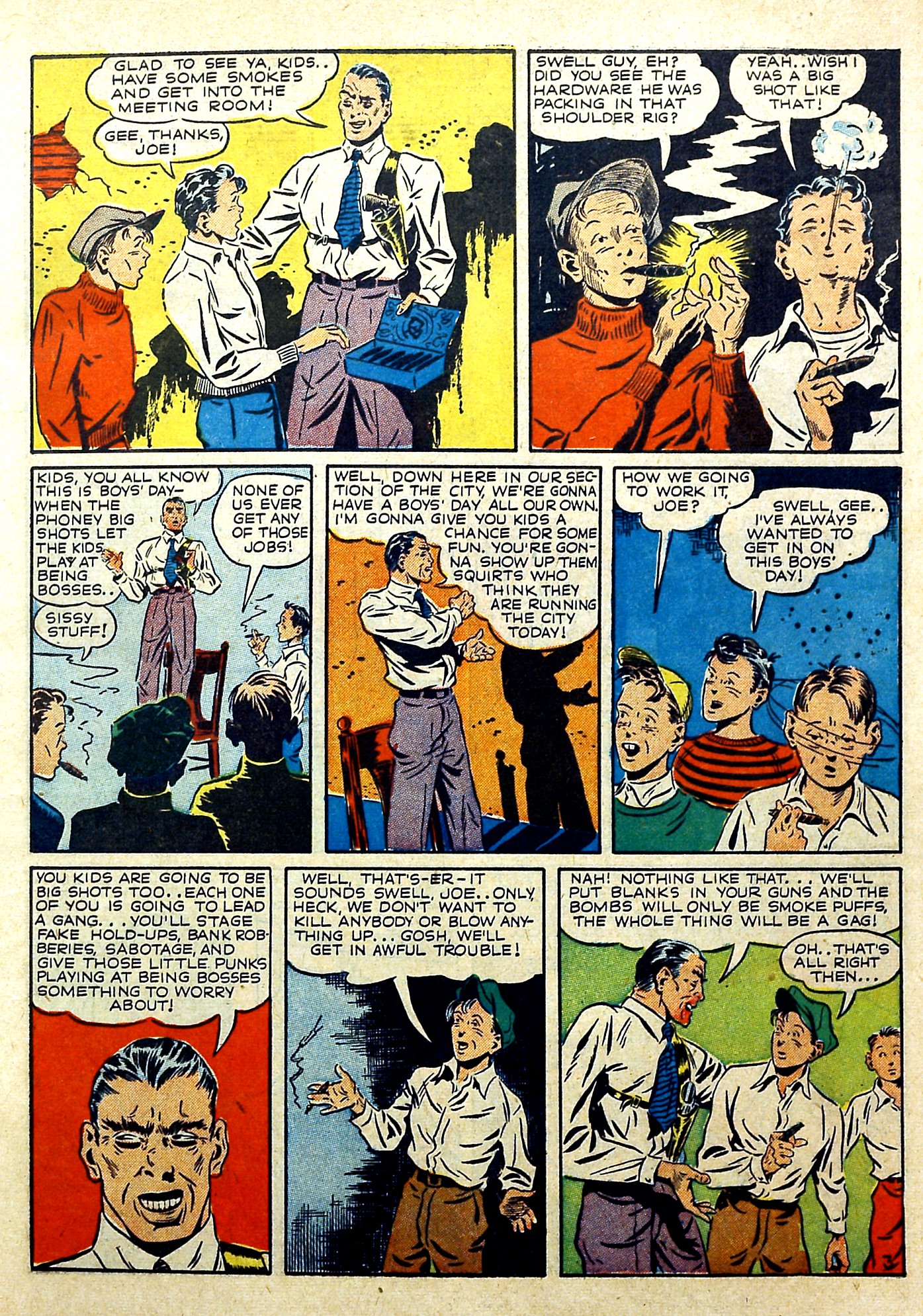 Read online Our Flag Comics comic -  Issue #4 - 5
