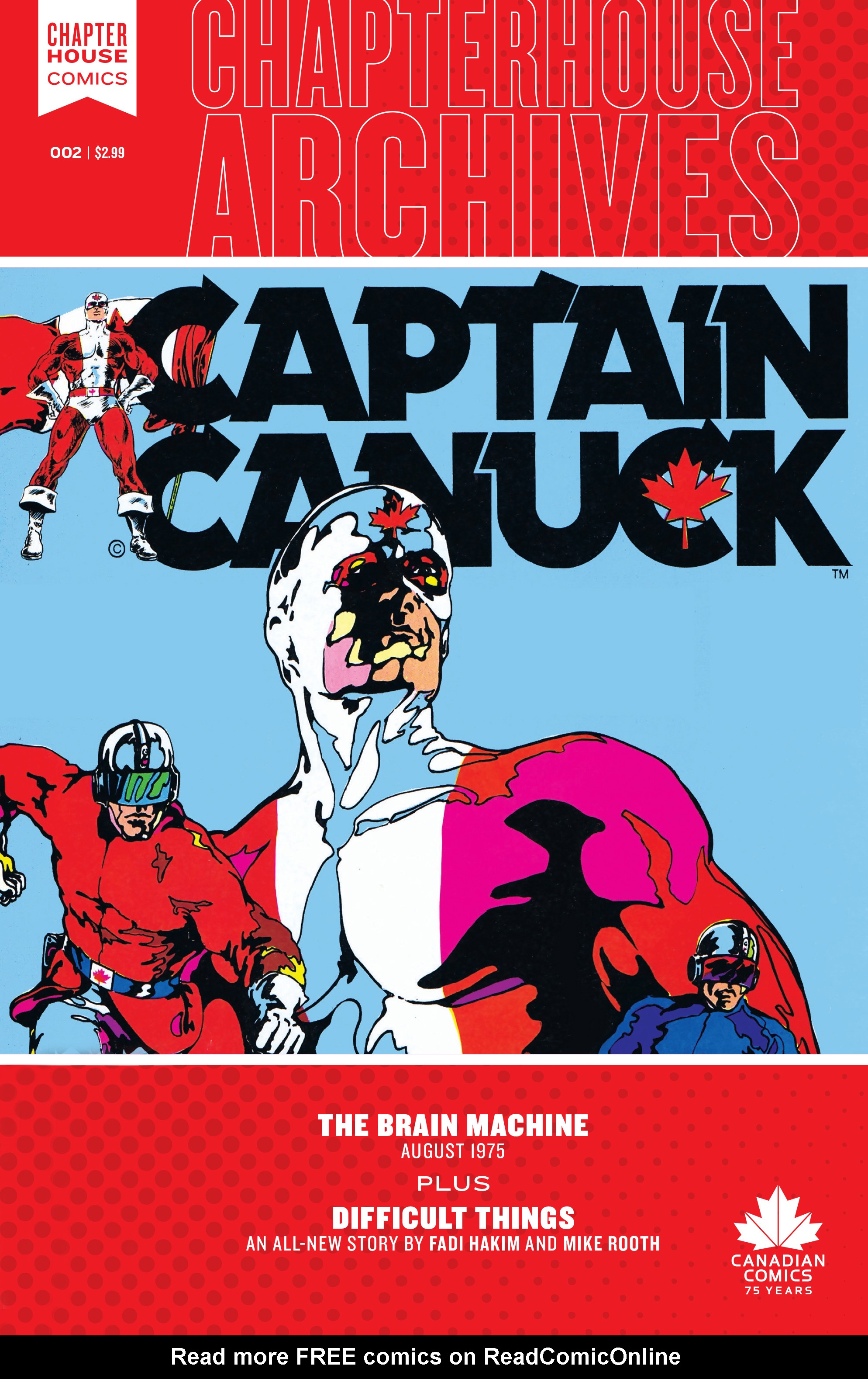 Read online Chapterhouse Archives: Captain Canuck comic -  Issue #2 - 1