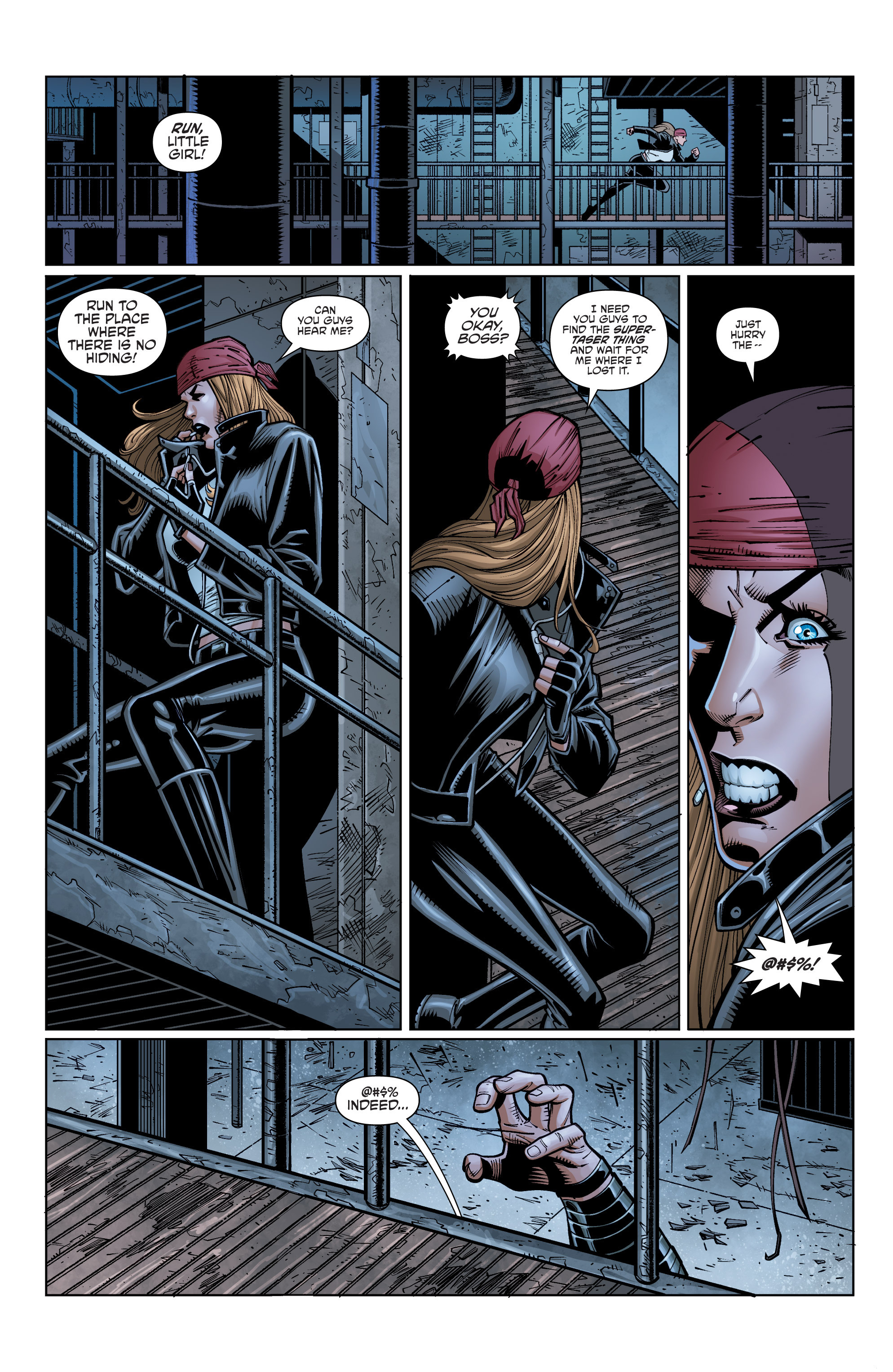 Read online Barb Wire (2015) comic -  Issue #4 - 6