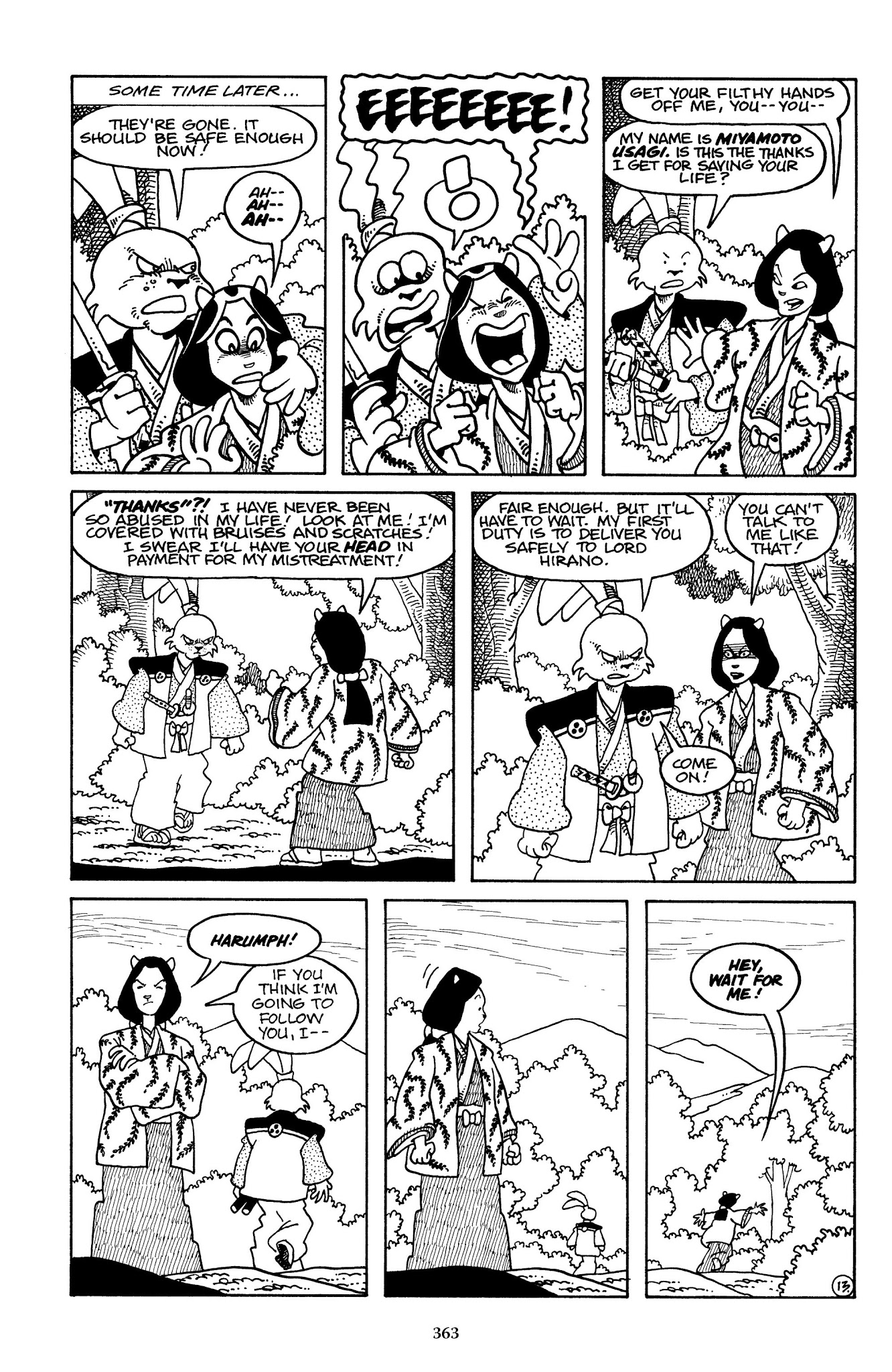 Read online The Usagi Yojimbo Saga comic -  Issue # TPB 1 - 355