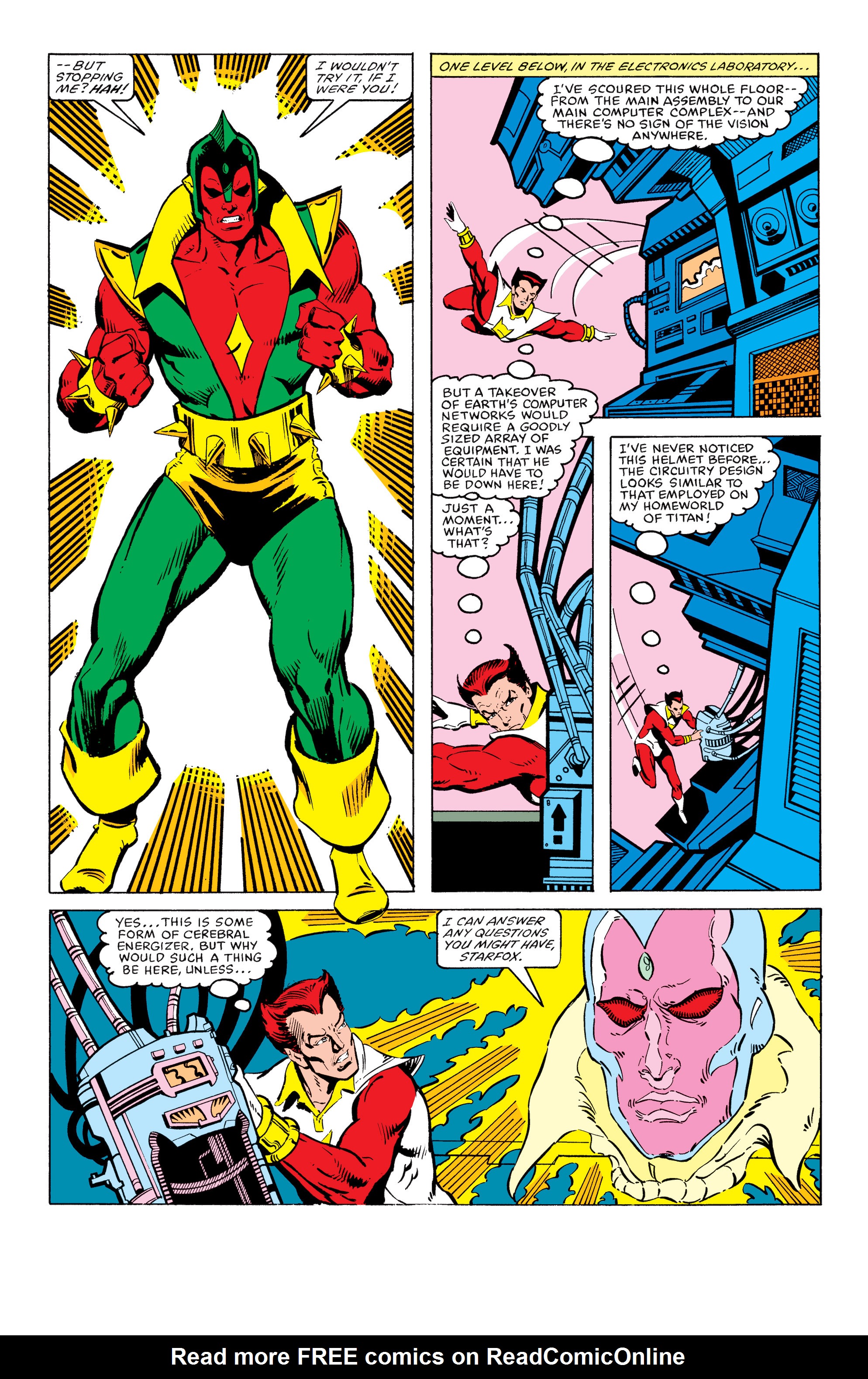 Read online The Avengers (1963) comic -  Issue #254 - 12