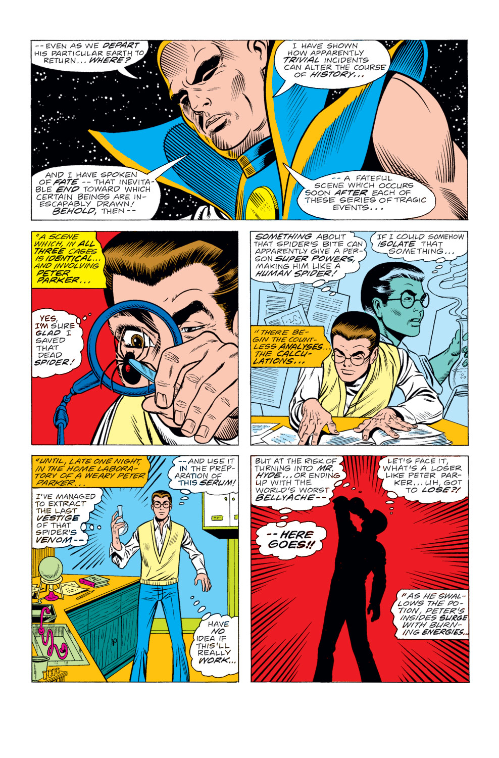 Read online What If? (1977) comic -  Issue #7 - Someone else besides Spider-Man had been bitten by a radioactive spider - 33