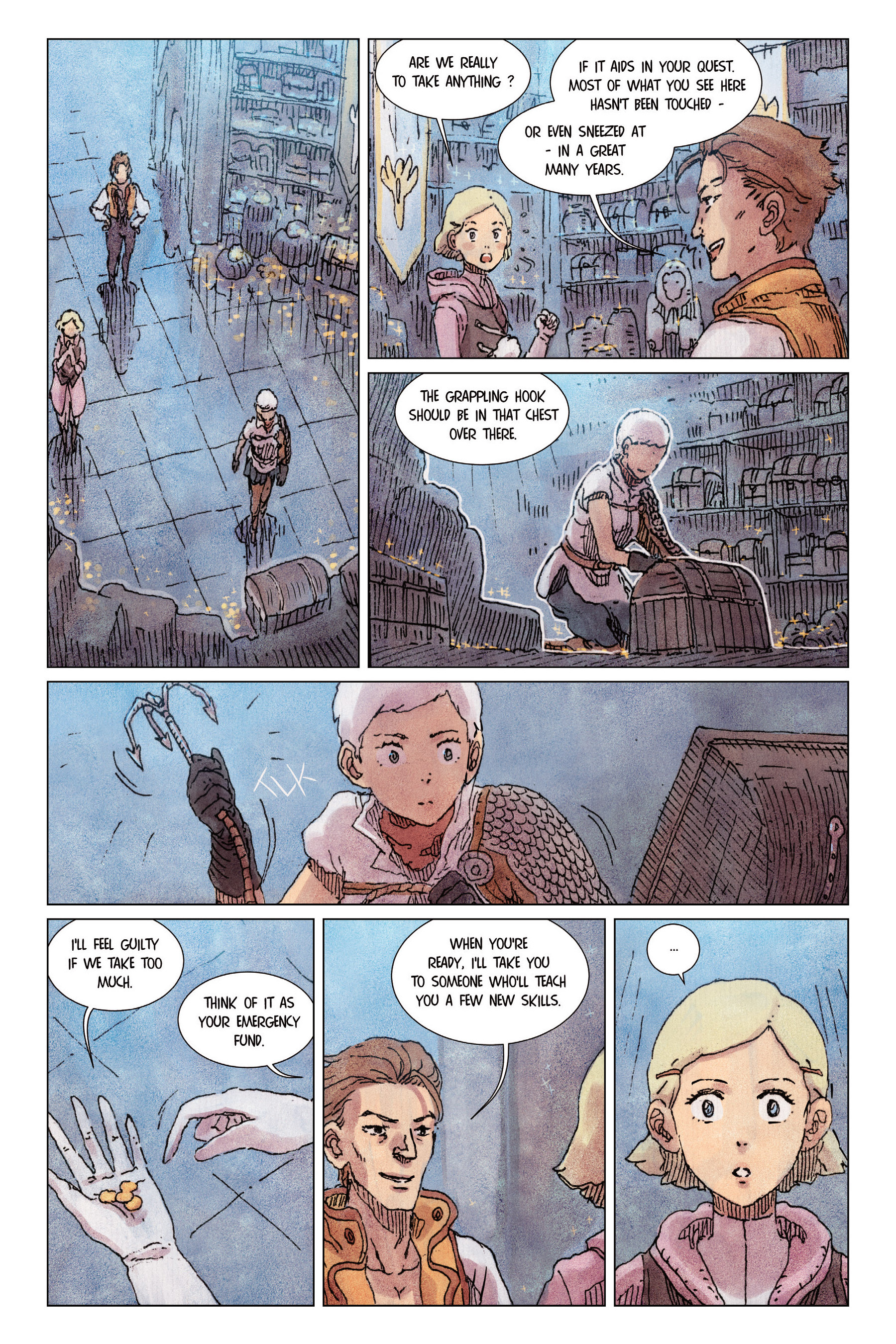 Read online Spera: Ascension of the Starless comic -  Issue # TPB 1 (Part 2) - 5