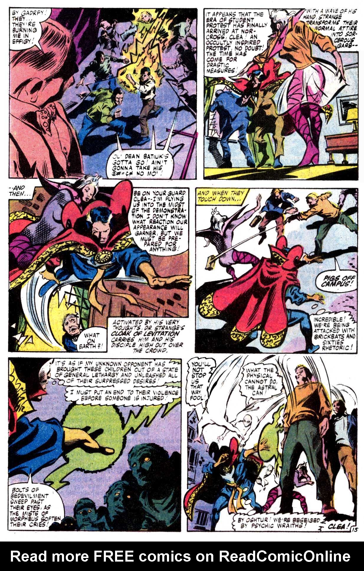 Read online Doctor Strange (1974) comic -  Issue #47 - 16