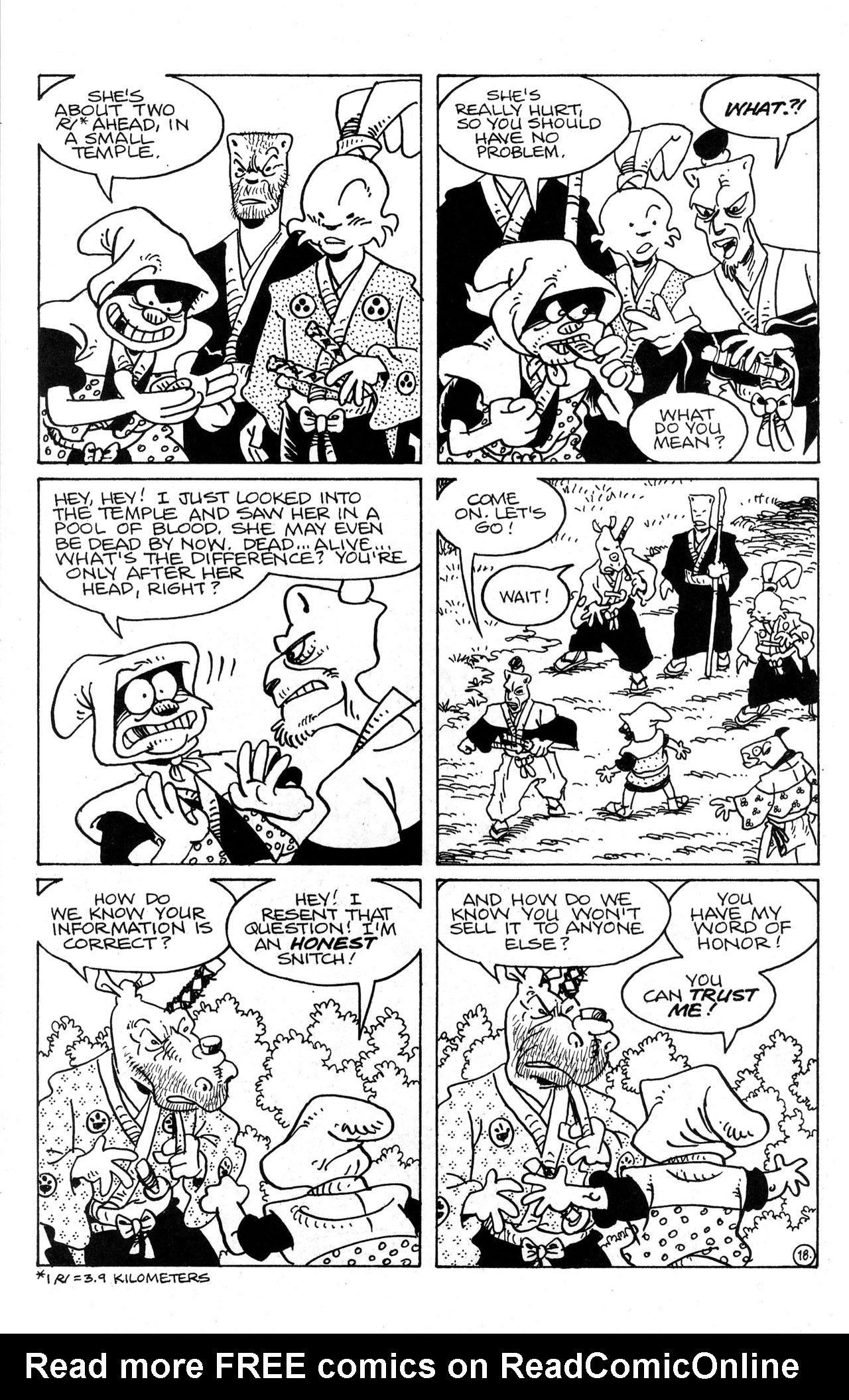 Read online Usagi Yojimbo (1996) comic -  Issue #108 - 20