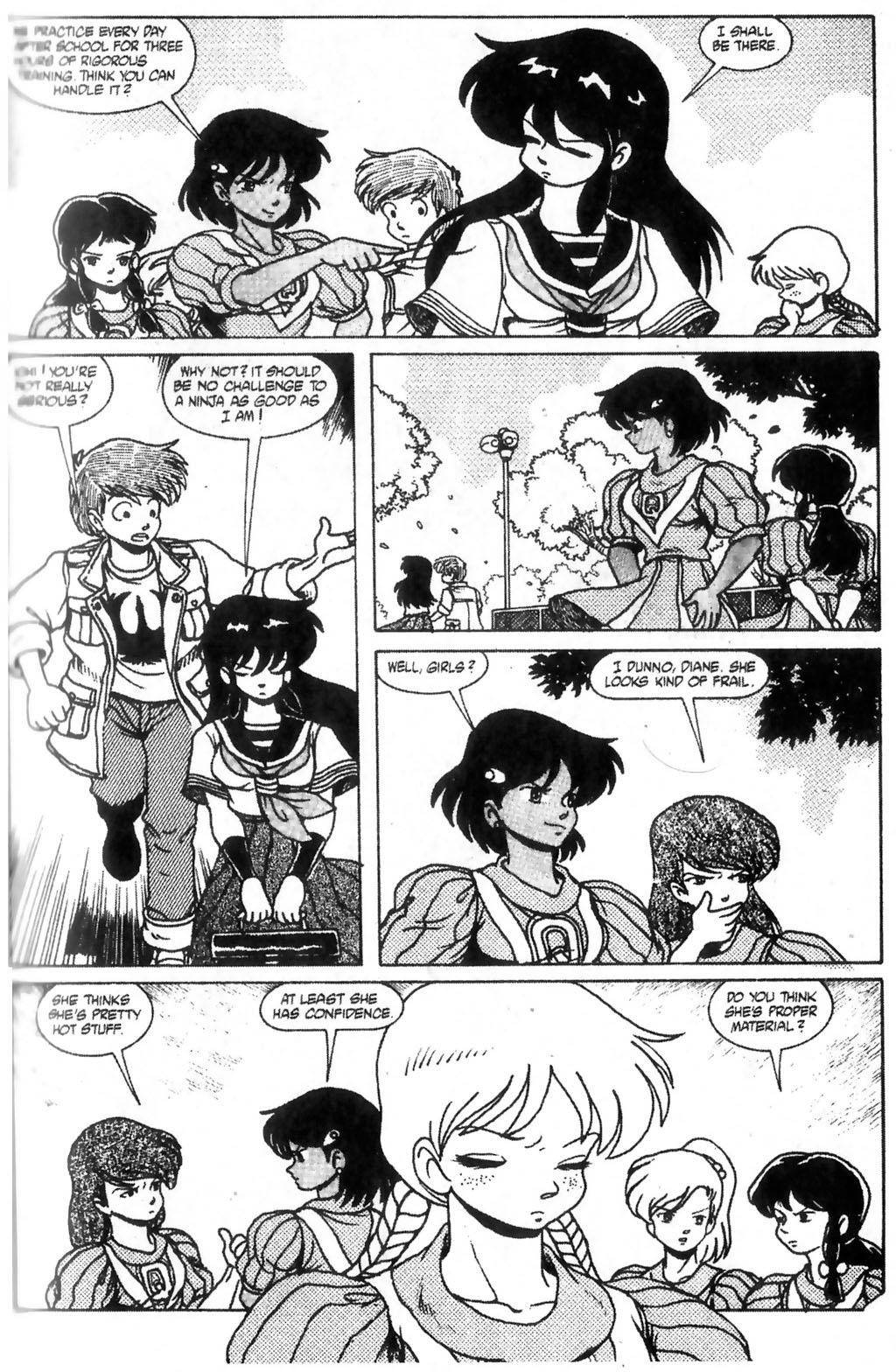 Read online Ninja High School (1986) comic -  Issue #25 - 7