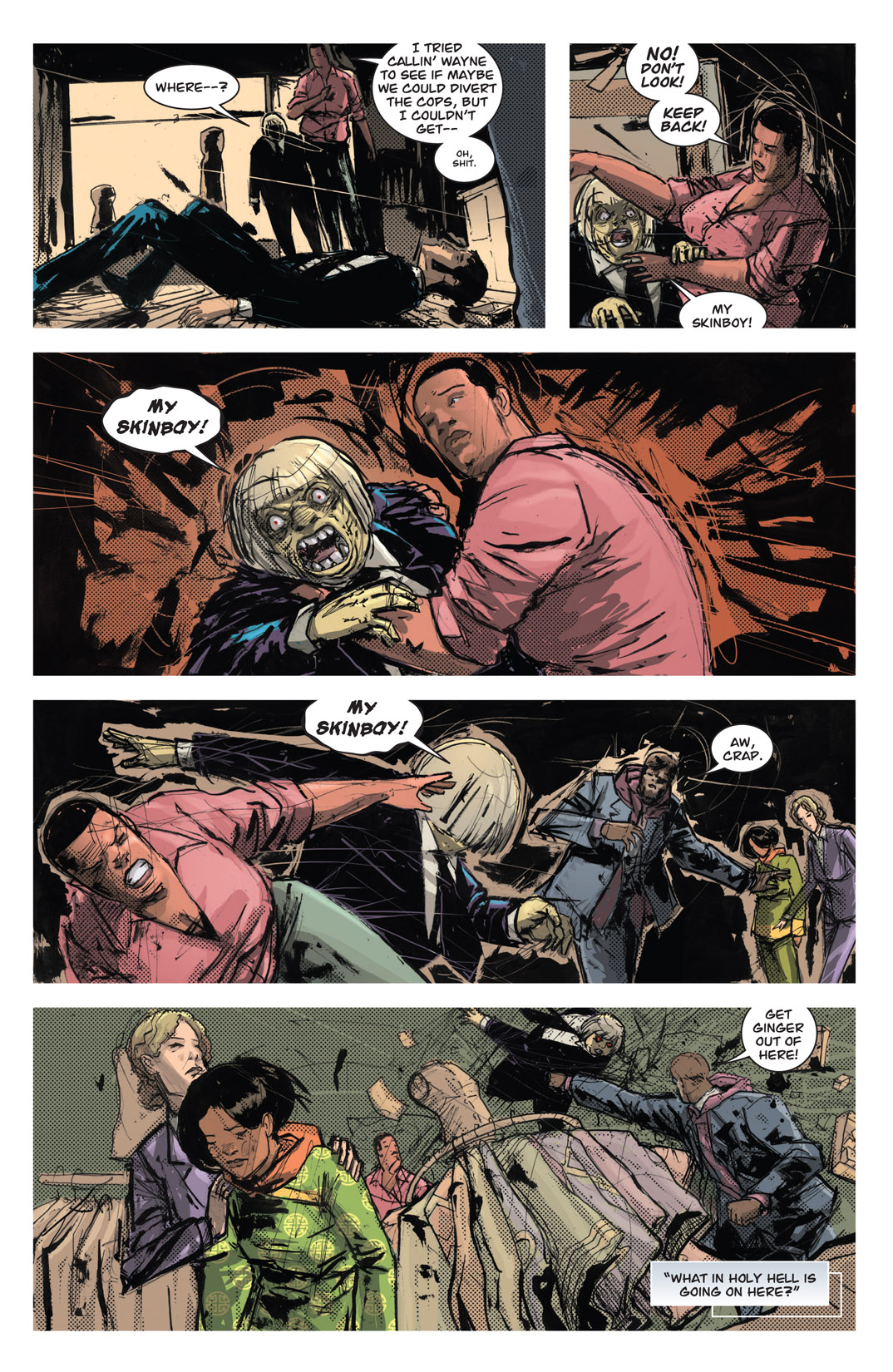 Read online Proof: Endangered comic -  Issue #4 - 11