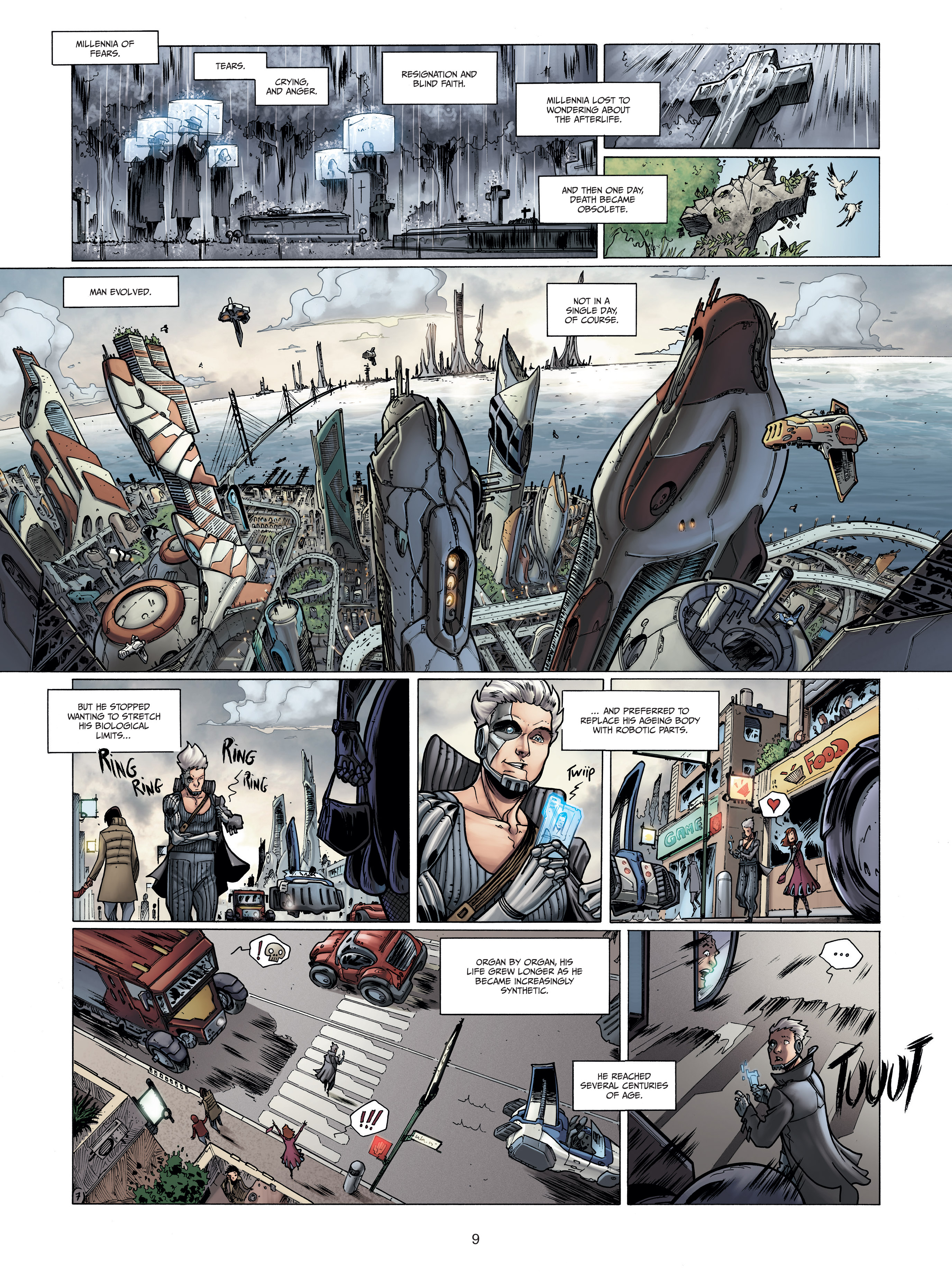Read online Androïds comic -  Issue #5 - 8