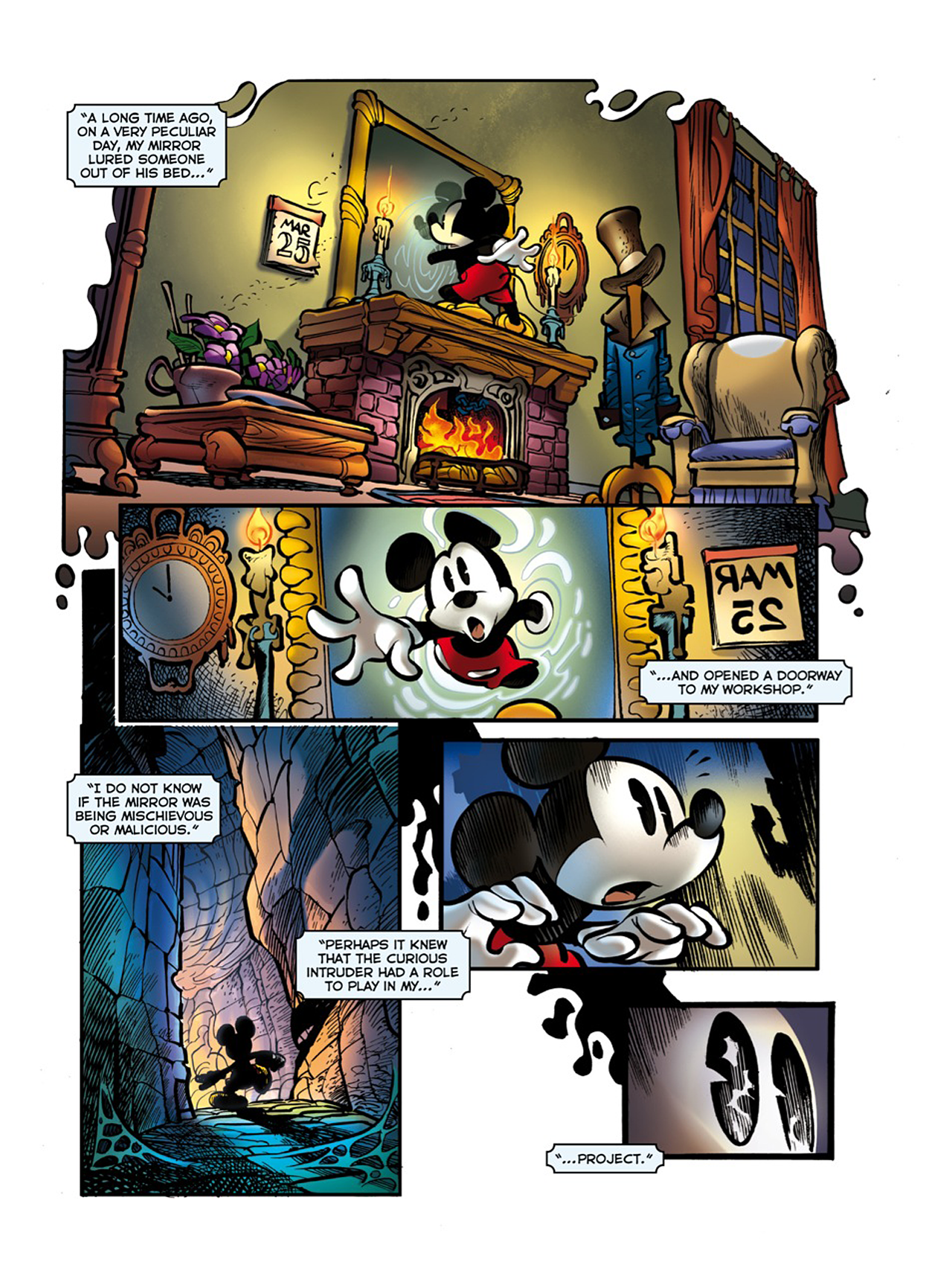Read online Epic Mickey: The Graphic Novel comic -  Issue # Full - 2