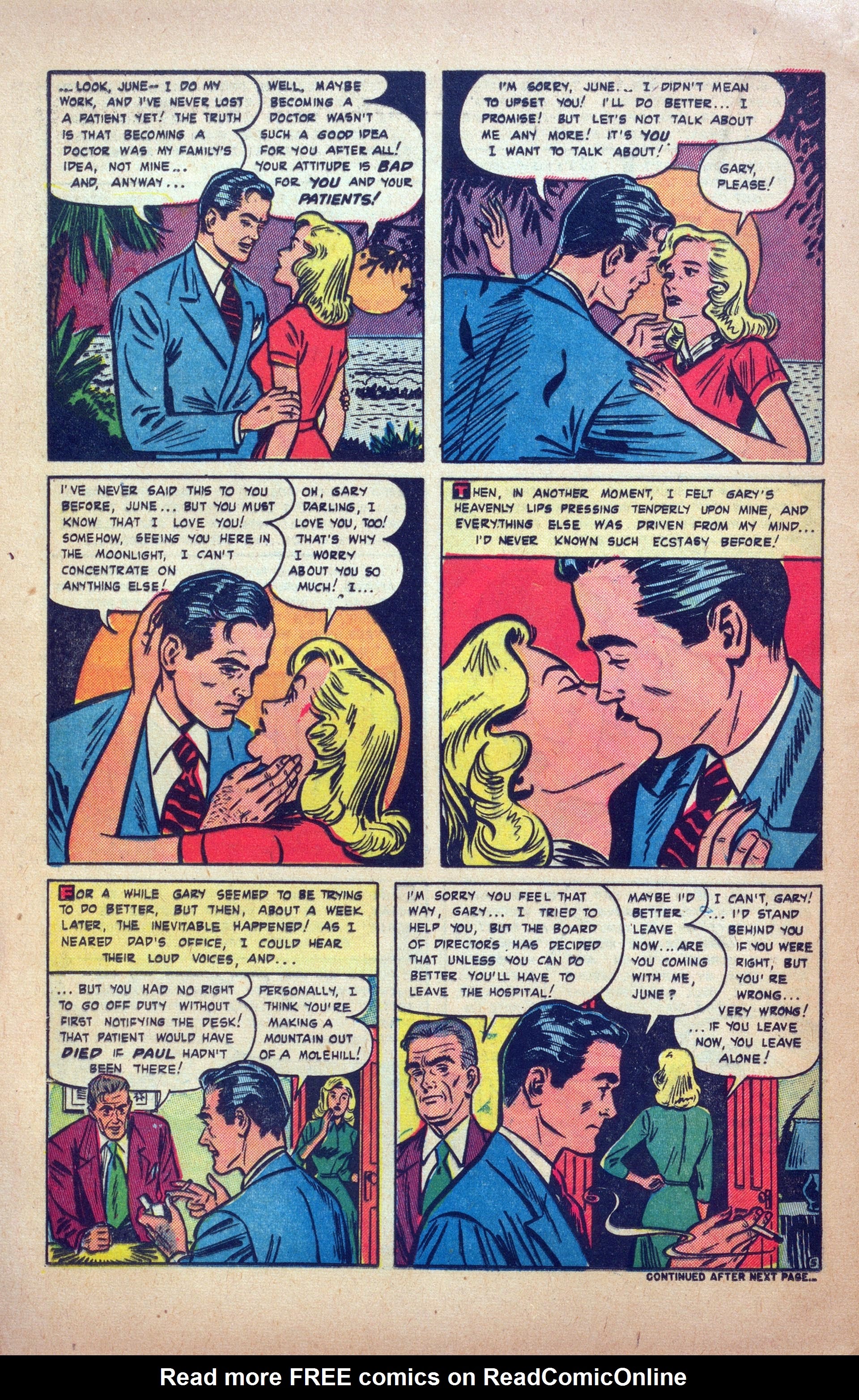 Read online Love Romances comic -  Issue #14 - 16