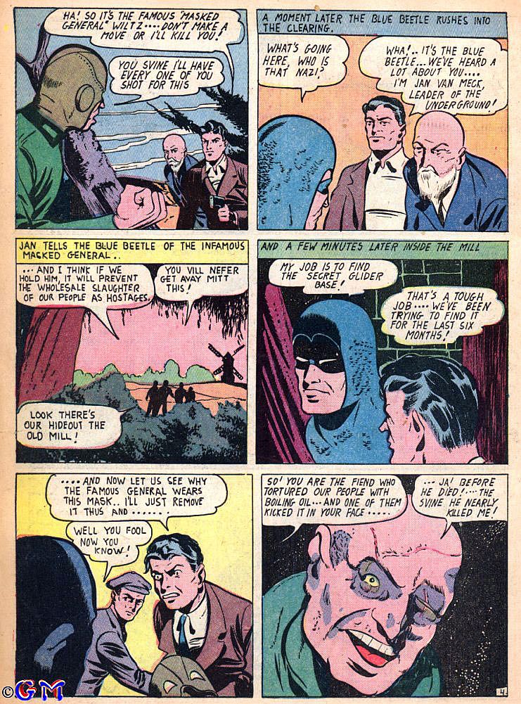 Read online The Blue Beetle comic -  Issue #23 - 6
