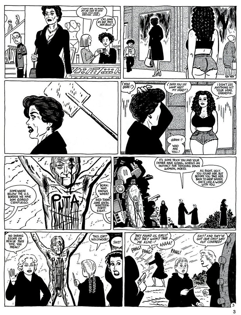 Read online Love and Rockets (1982) comic -  Issue #47 - 5