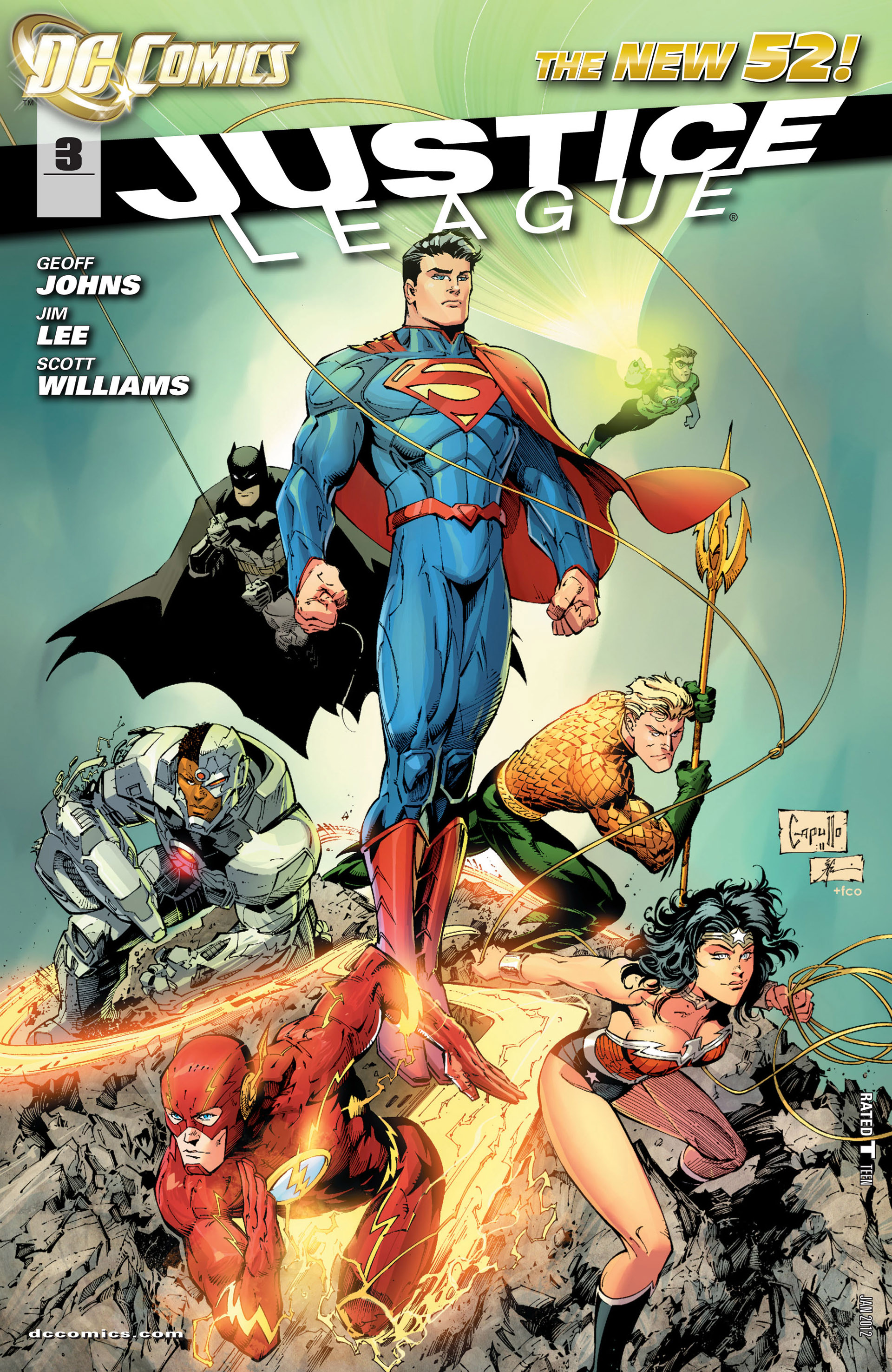Read online Justice League (2011) comic -  Issue #3 - 2
