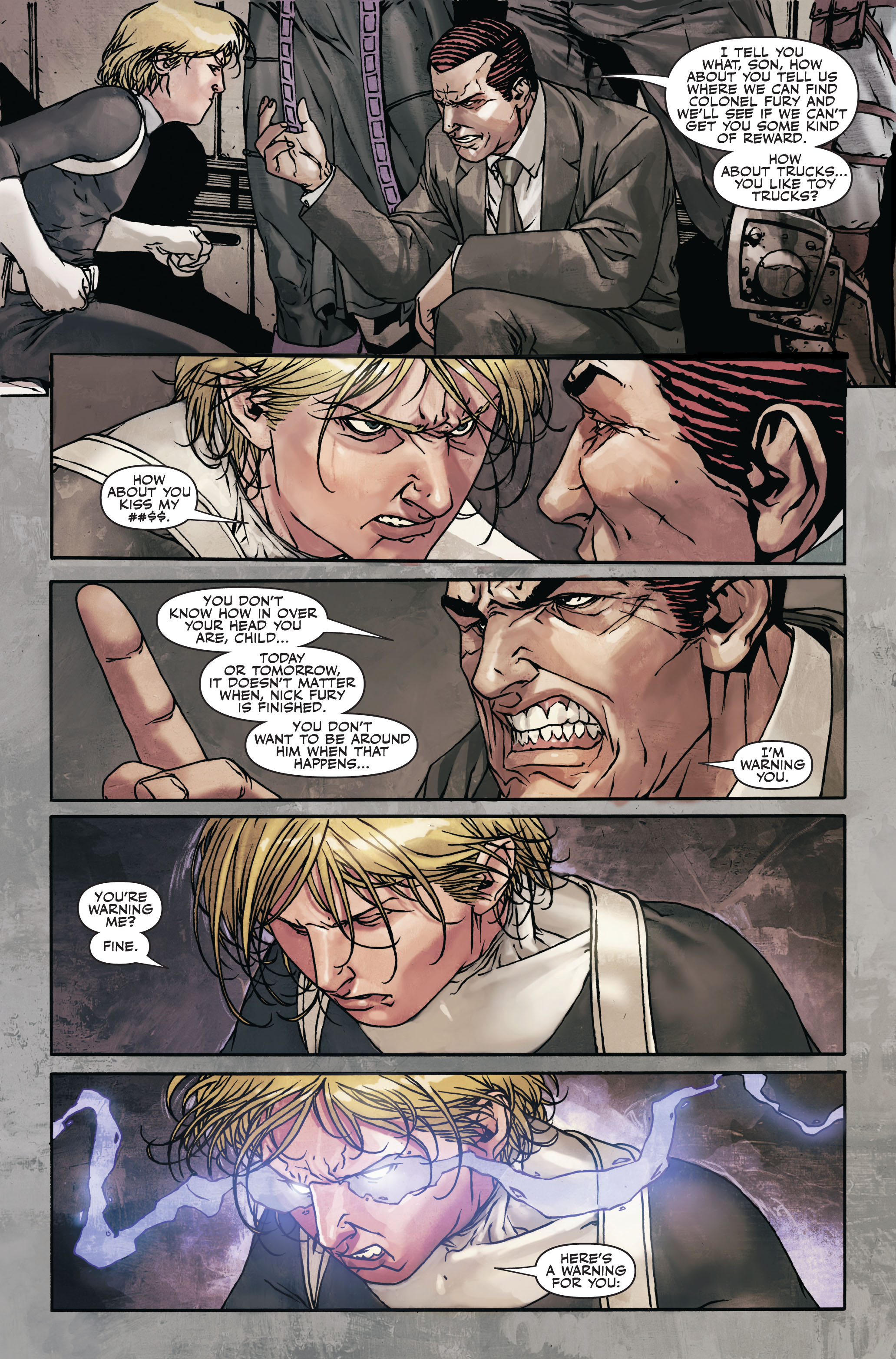 Read online Secret Warriors comic -  Issue #8 - 17