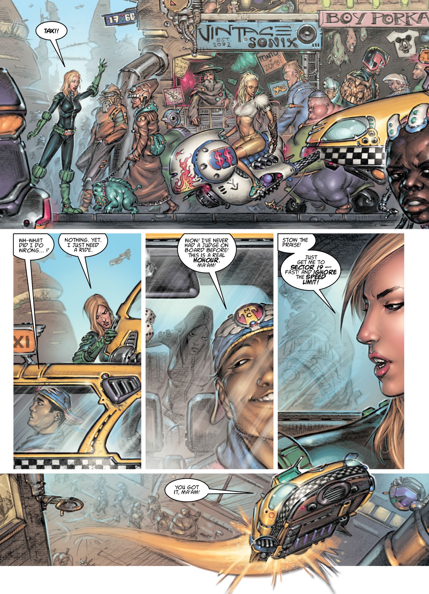 Read online Judge Anderson: The Psi Files comic -  Issue # TPB 5 - 219