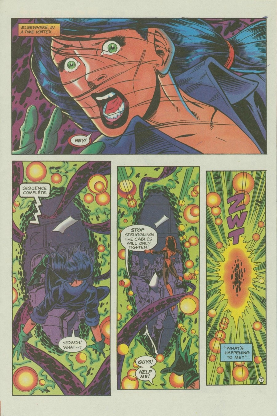 Read online Ex-Mutants comic -  Issue #6 - 9