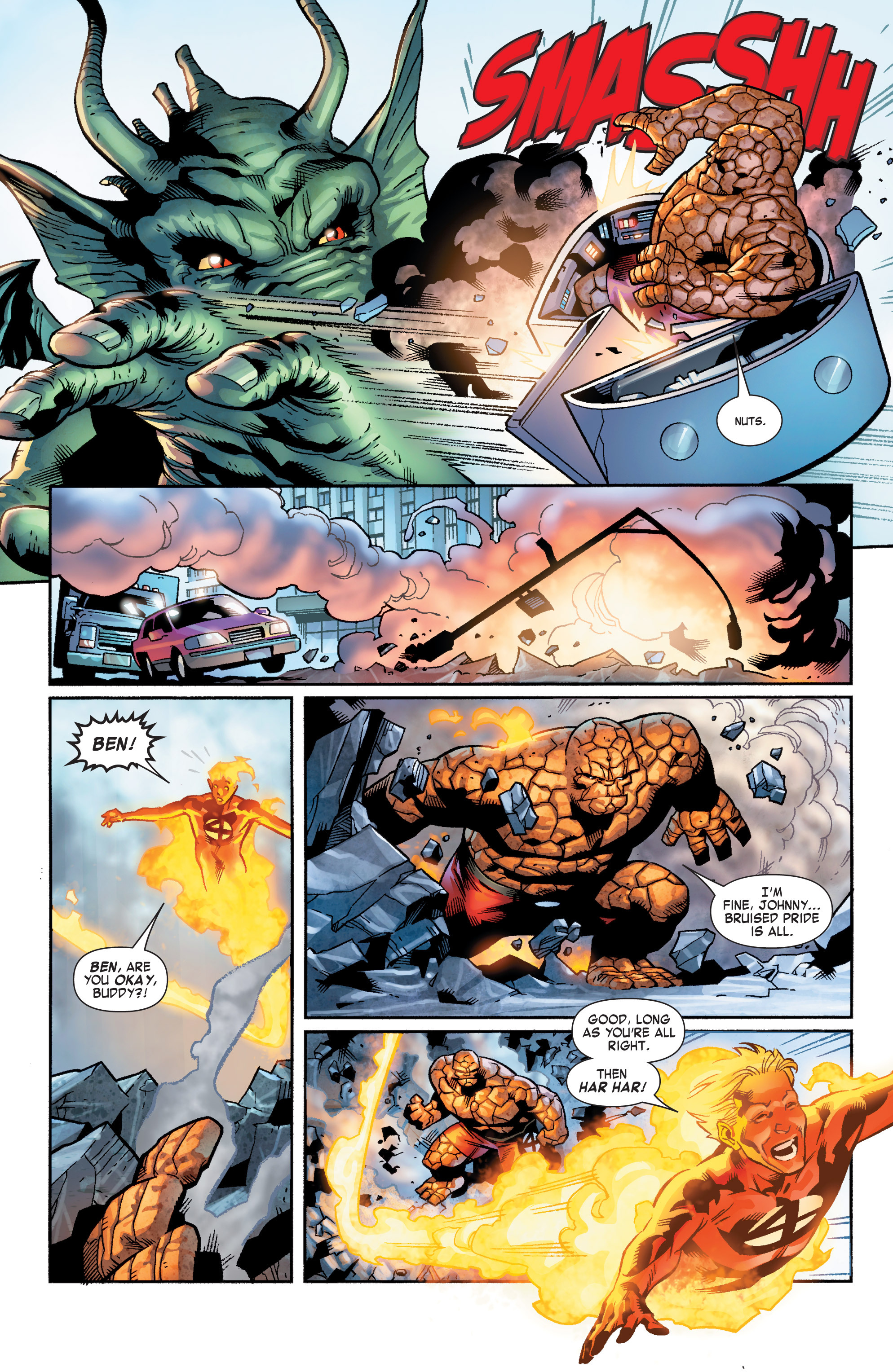 Read online Fantastic Four (2014) comic -  Issue #1 - 10