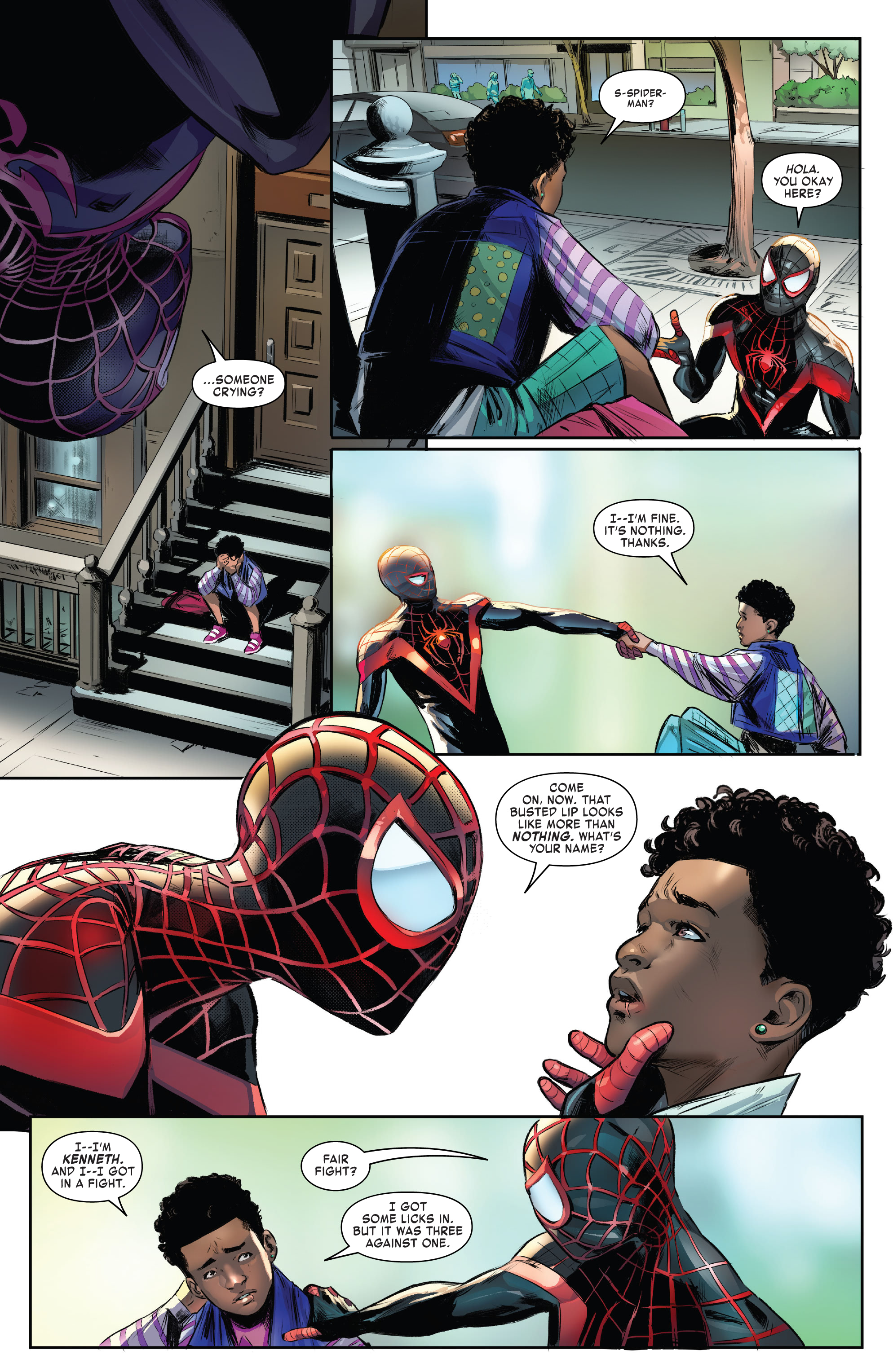 Read online Miles Morales: Spider-Man comic -  Issue #17 - 4