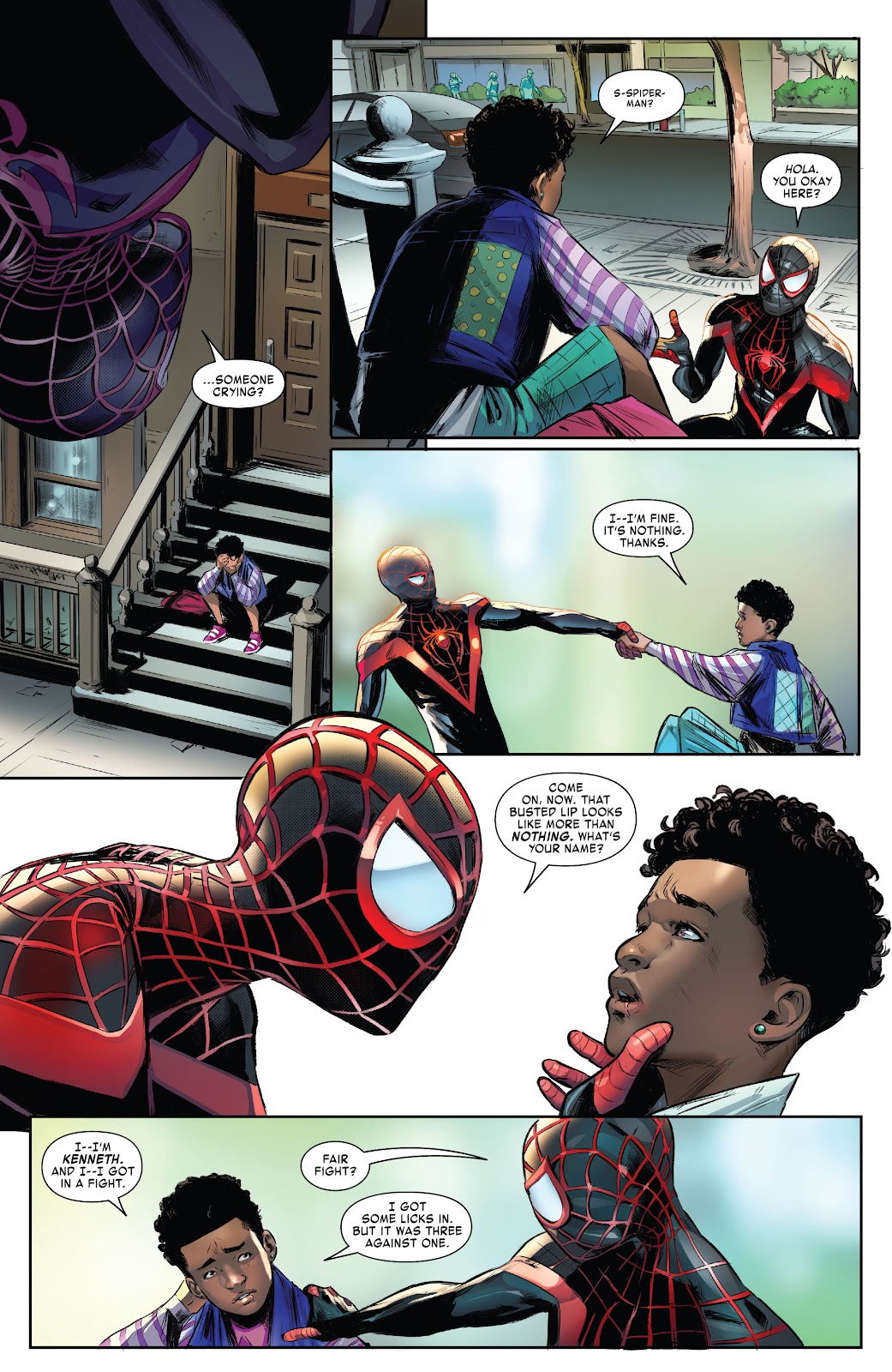 Miles Morales: Spider-Man issue 17 - Page 4
