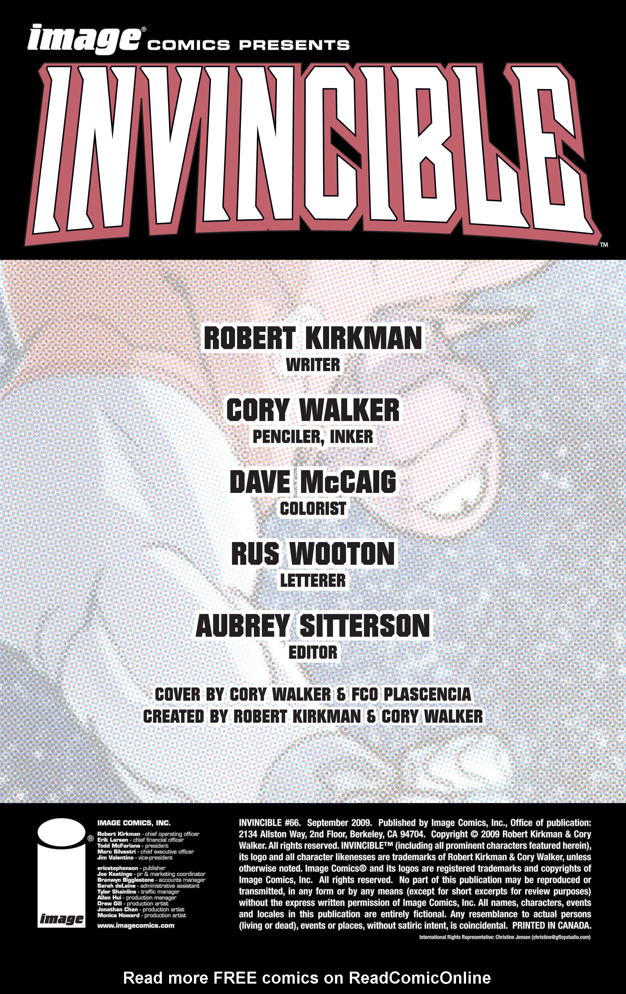 Read online Invincible comic -  Issue #66 - 2