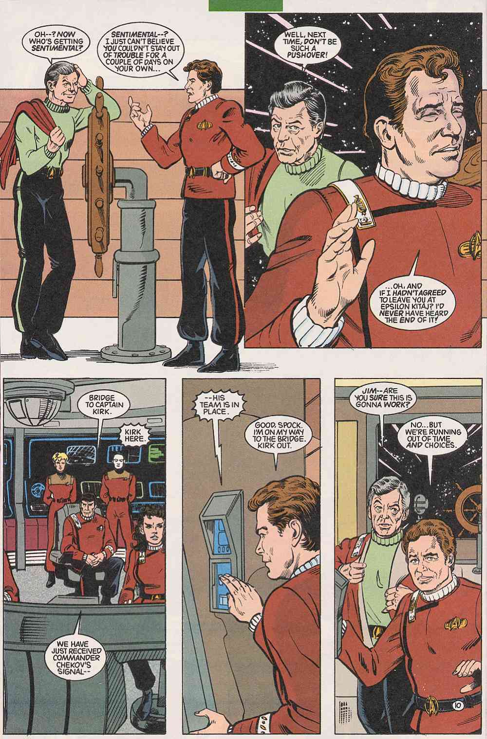 Read online Star Trek (1989) comic -  Issue #40 - 10