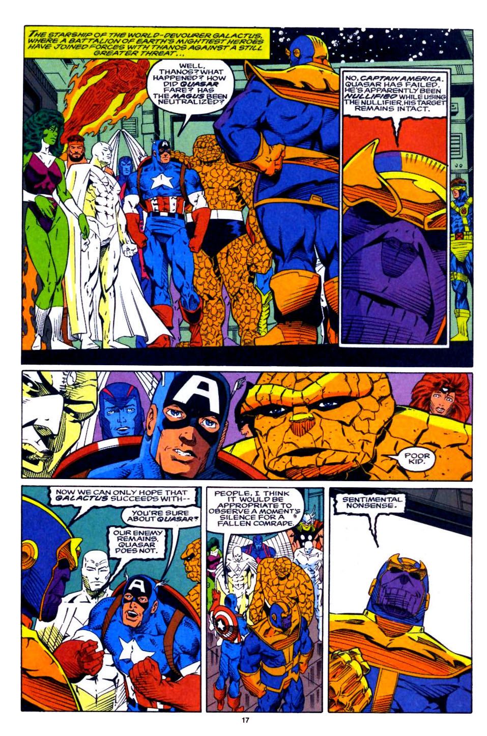 Read online Quasar comic -  Issue #40 - 14