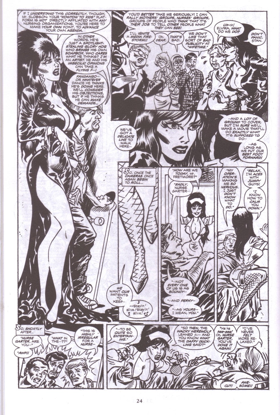Read online Elvira, Mistress of the Dark comic -  Issue #163 - 21