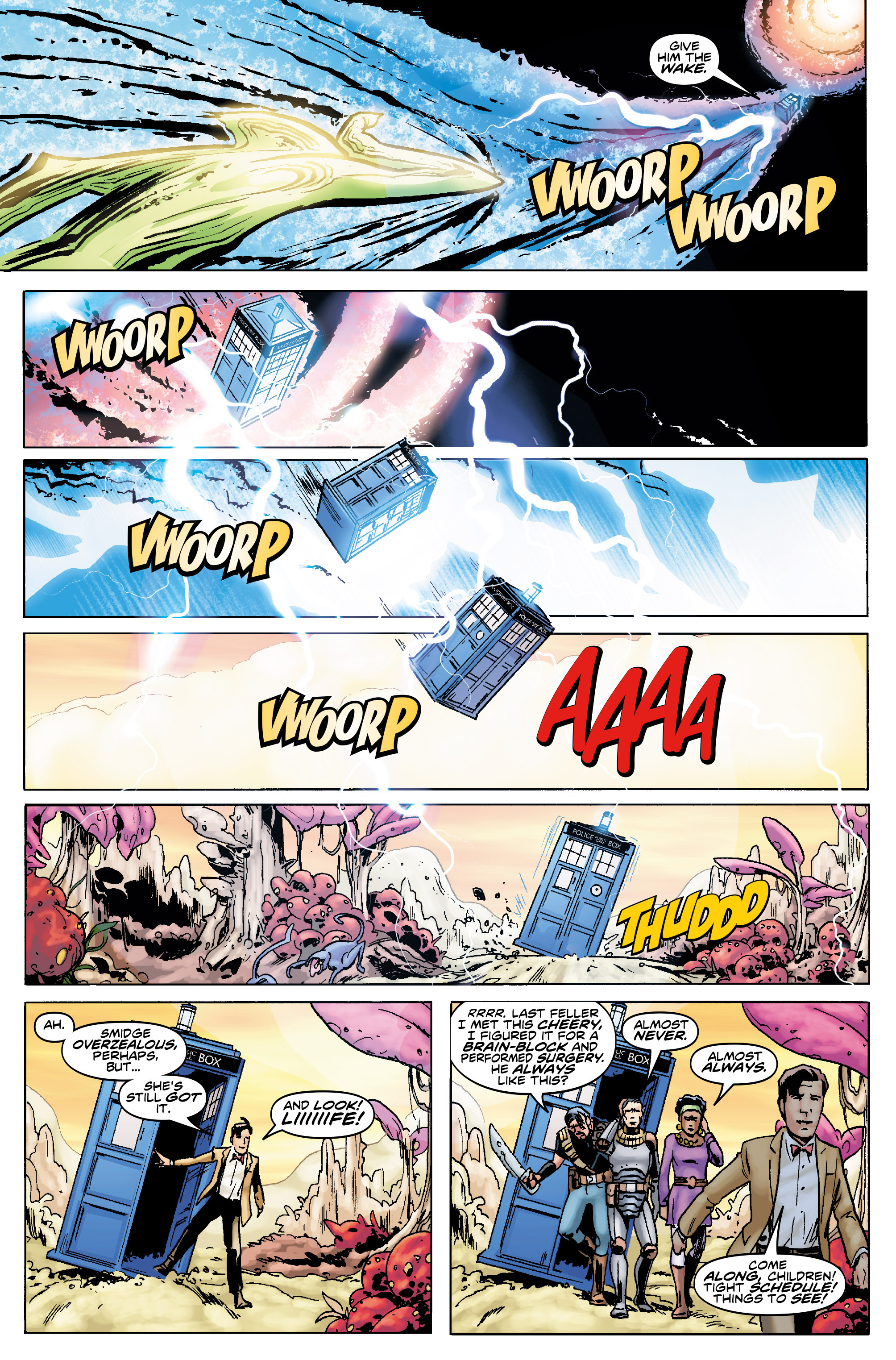 Read online Doctor Who: The Eleventh Doctor Year Two comic -  Issue #5 - 5