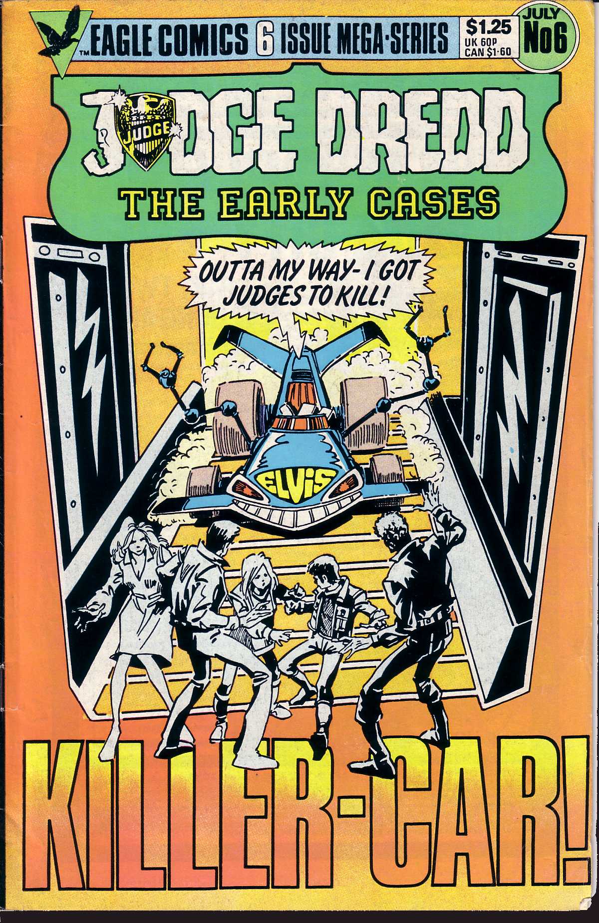 Read online Judge Dredd: The Early Cases comic -  Issue #6 - 1