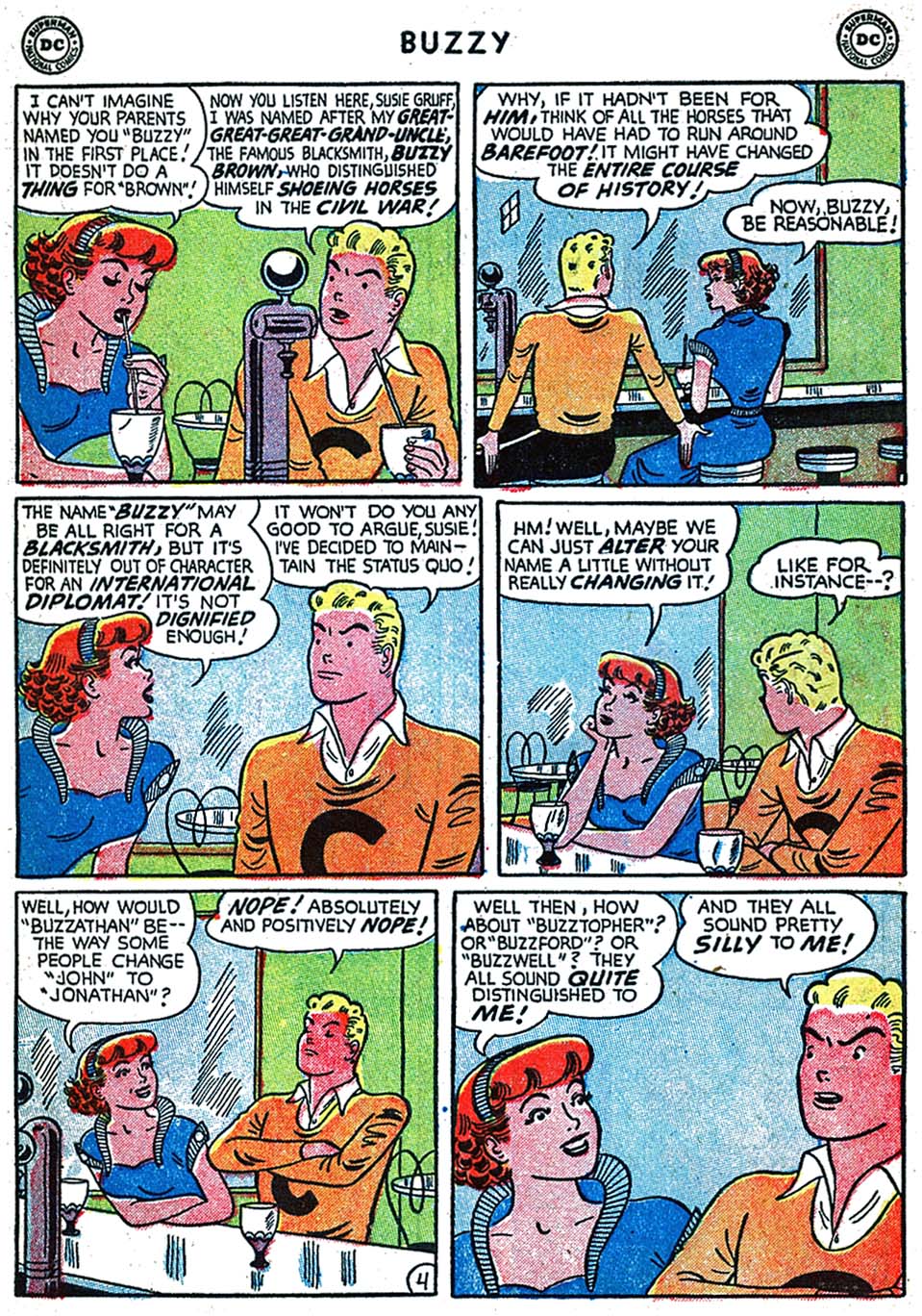 Read online Buzzy comic -  Issue #59 - 6