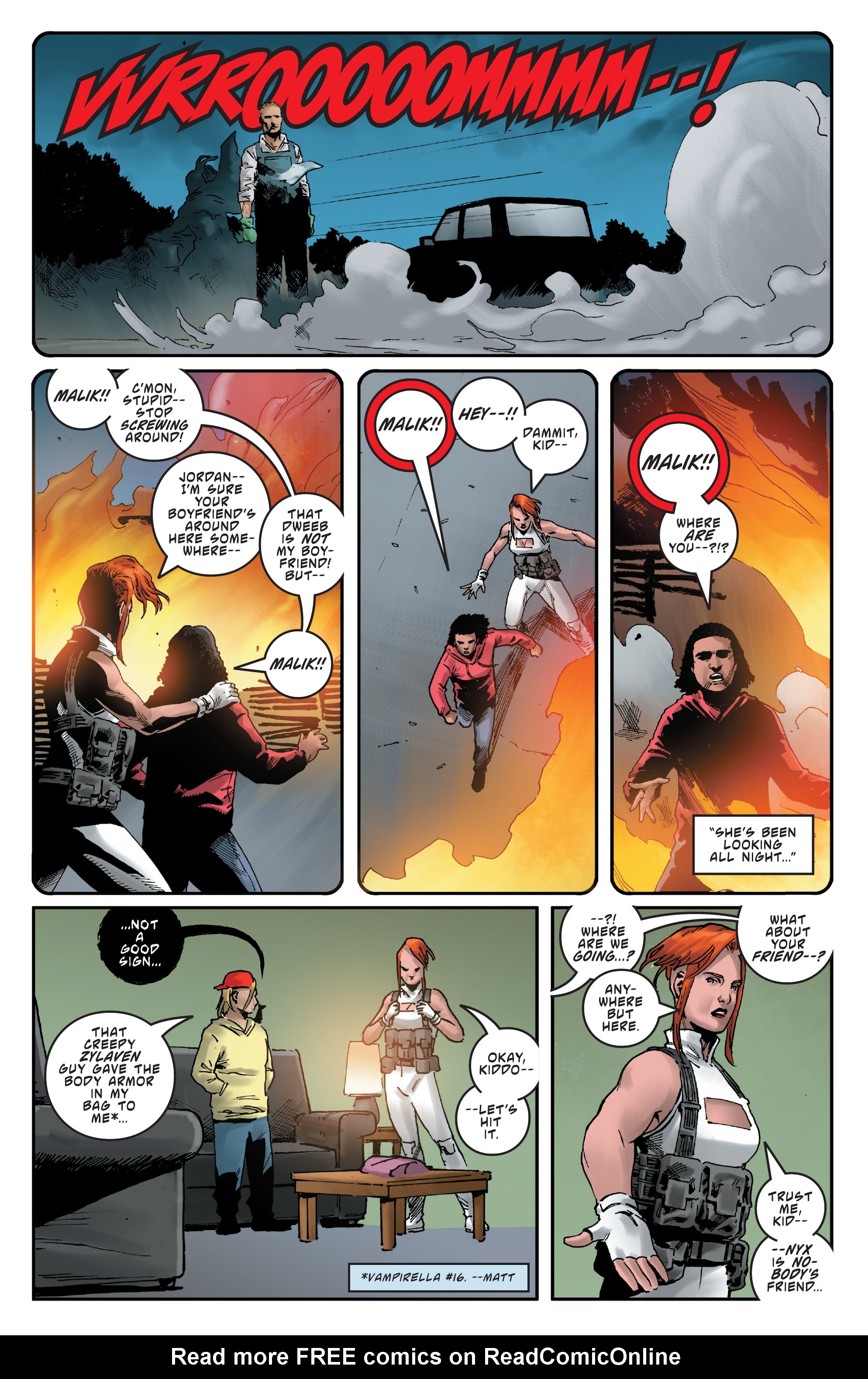 Read online Sacred Six comic -  Issue #9 - 19
