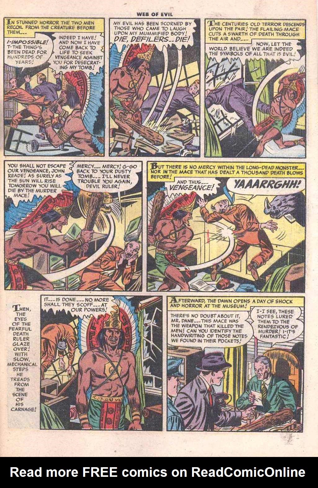 Read online Web of Evil comic -  Issue #16 - 31