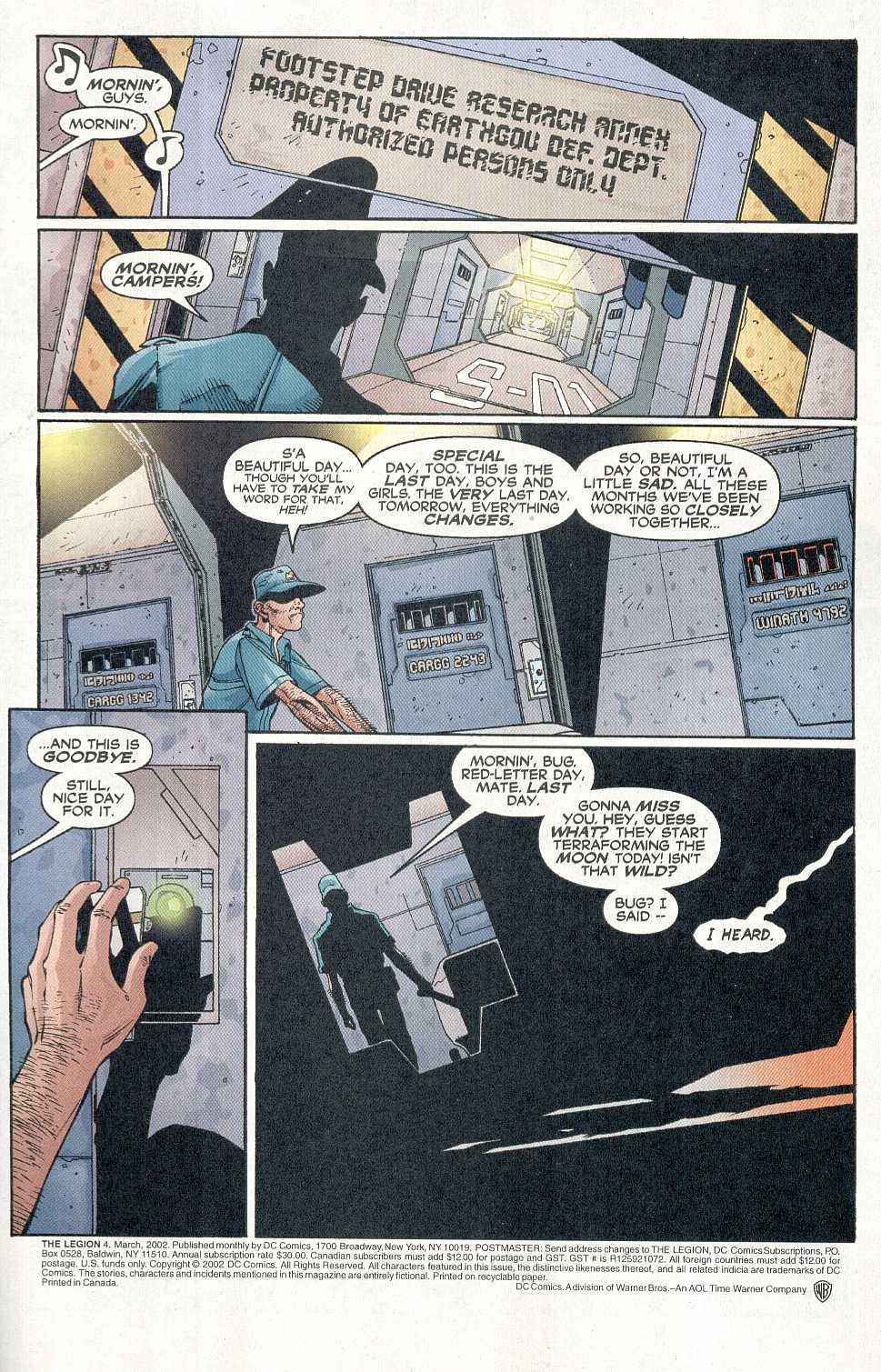 Read online The Legion comic -  Issue #4 - 2