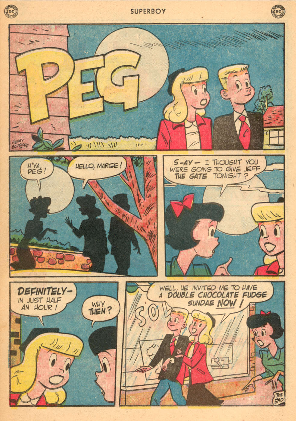 Read online Superboy (1949) comic -  Issue #12 - 27