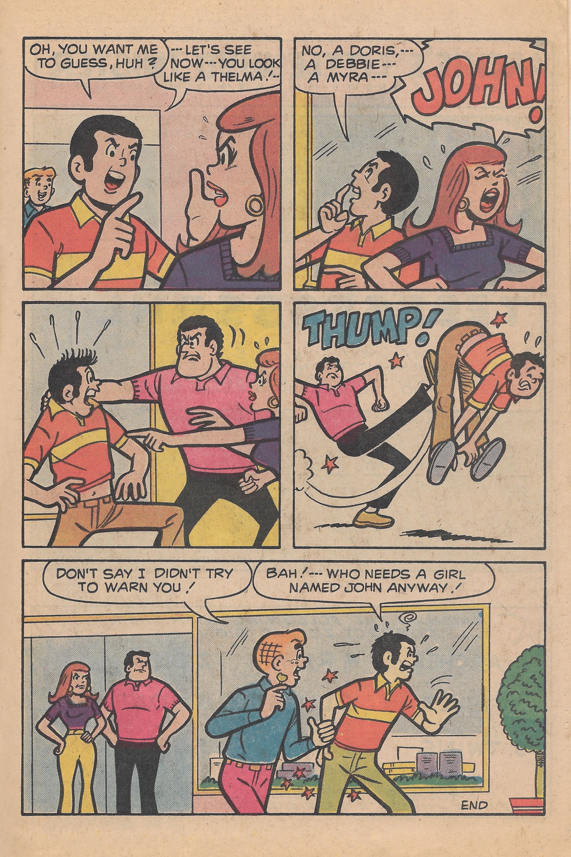 Read online Reggie and Me (1966) comic -  Issue #99 - 23