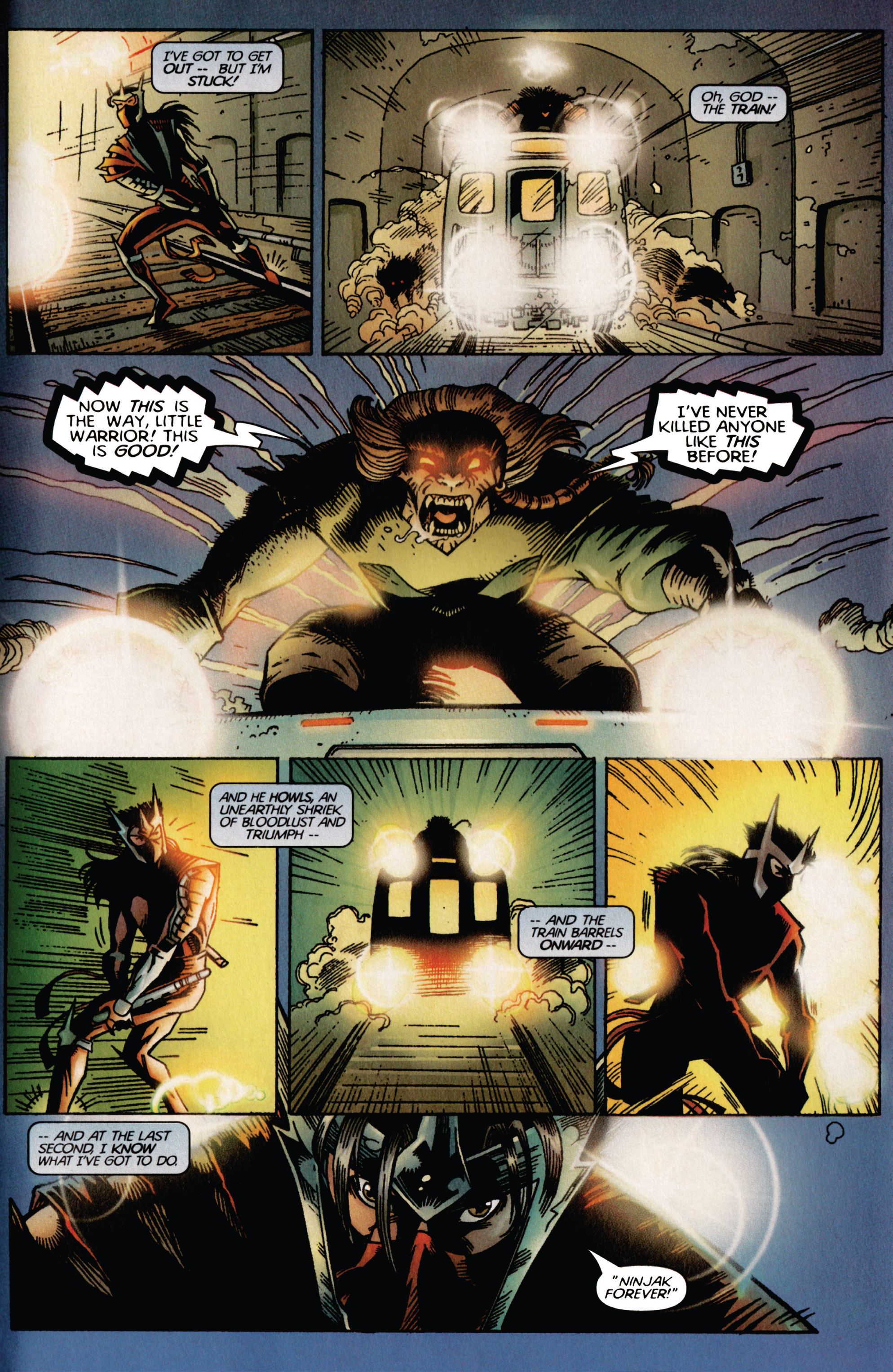 Read online Ninjak (1997) comic -  Issue #2 - 20
