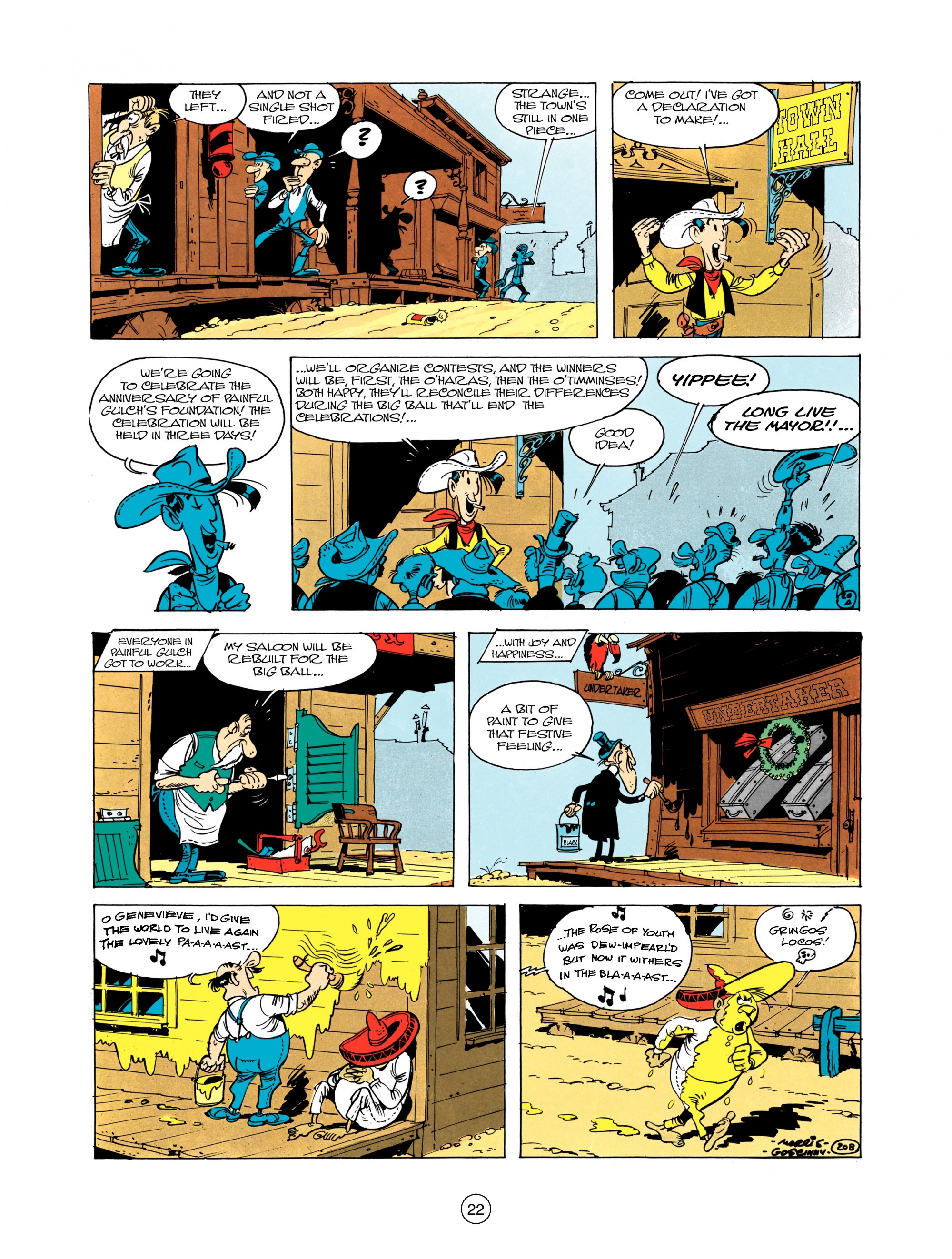 Read online A Lucky Luke Adventure comic -  Issue #12 - 22