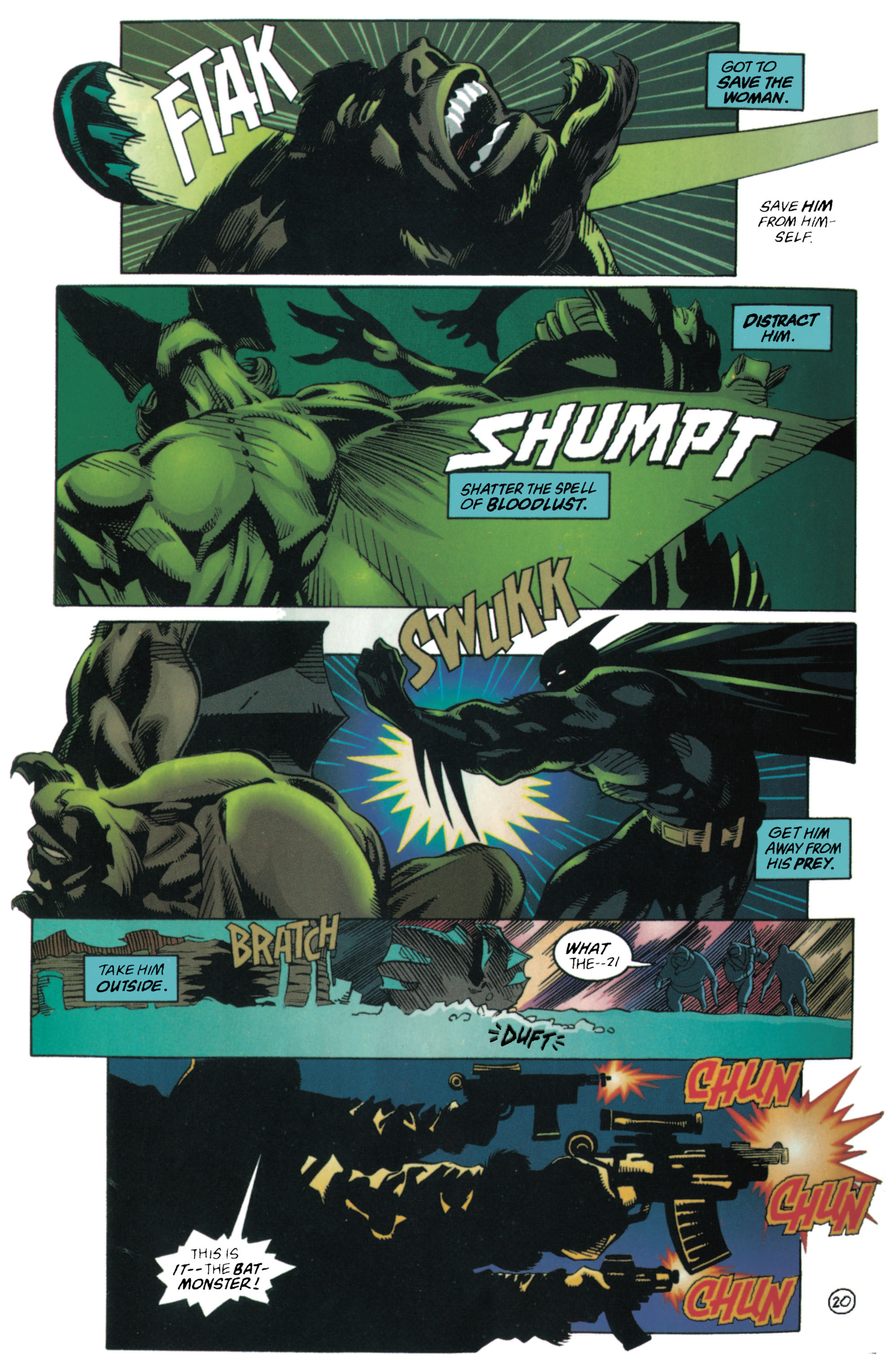 Read online Batman (1940) comic -  Issue #537 - 21