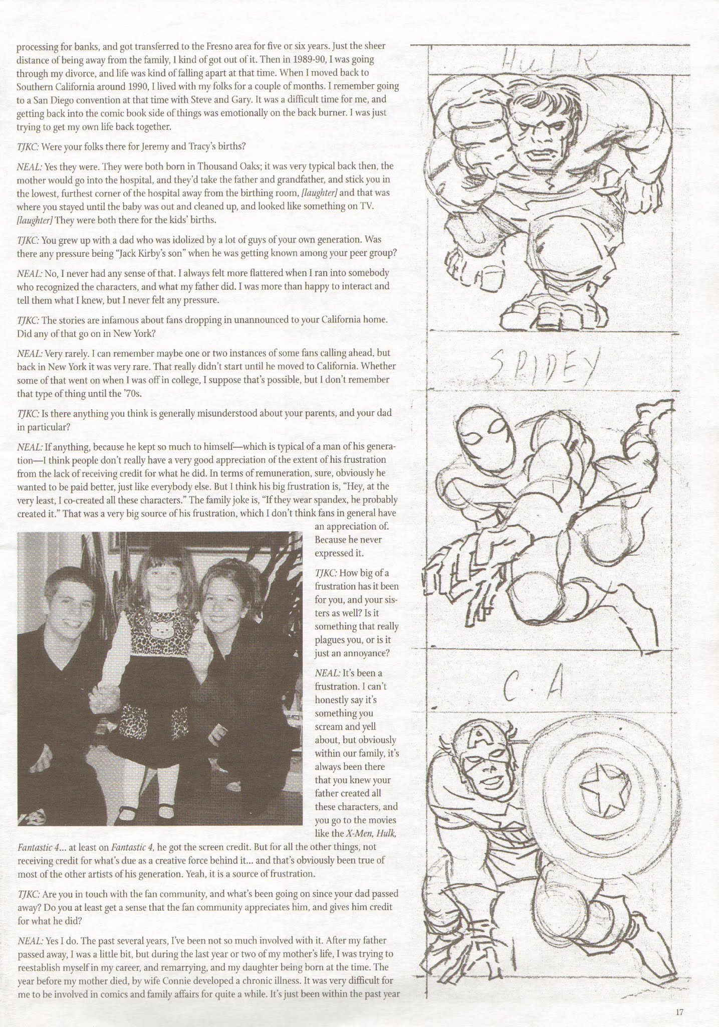 Read online The Jack Kirby Collector comic -  Issue #45 - 19