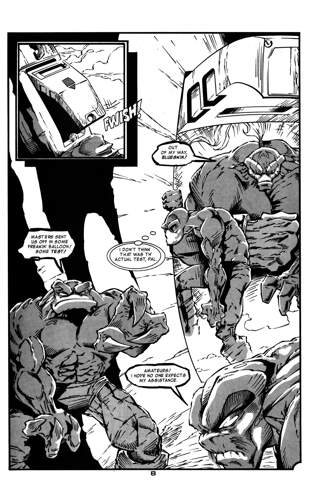 Read online Young Zen Intergalactic Ninja comic -  Issue #1 - 10