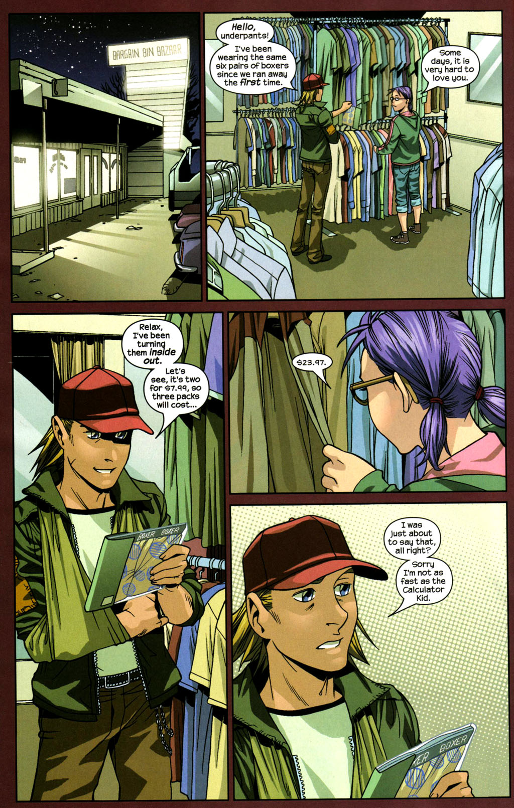 Read online Runaways (2005) comic -  Issue #7 - 14